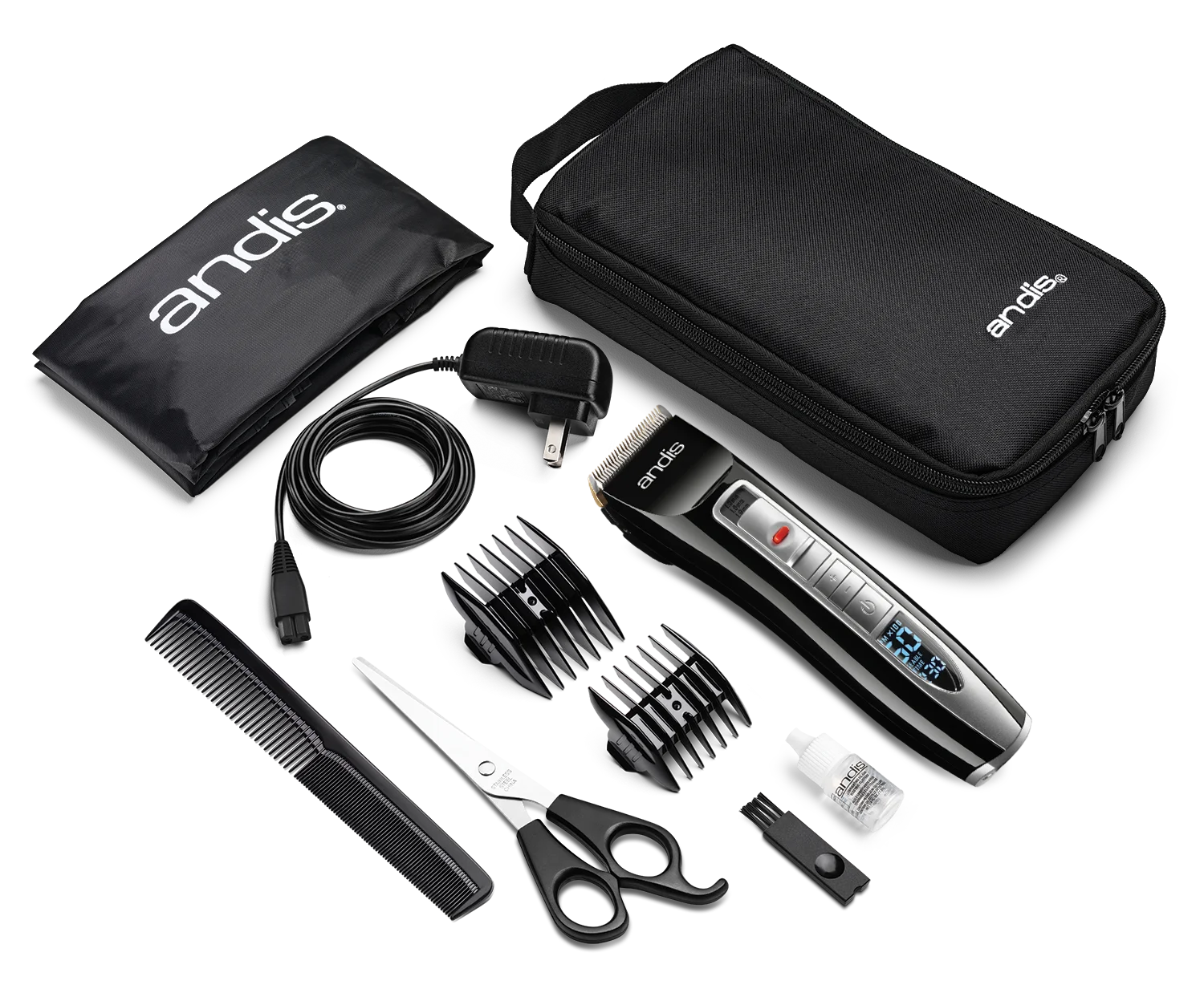 Andis Select Cut 5-Speed Adjustable Blade Clipper Kit, 10-Pieces