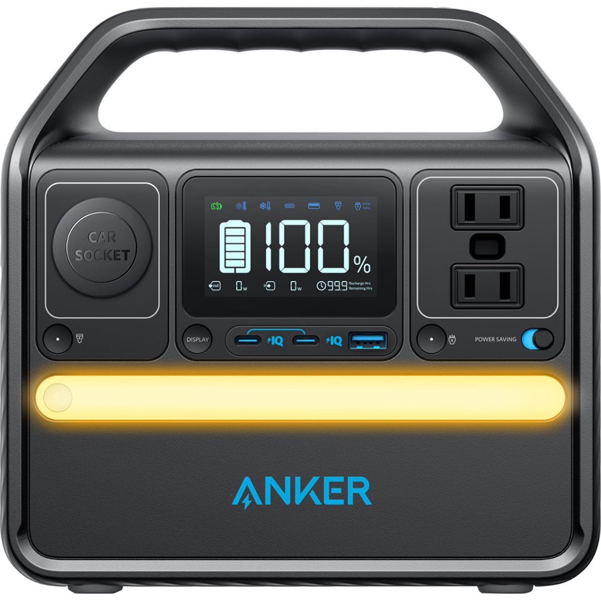 Anker 522 Portable Power Station - Black
