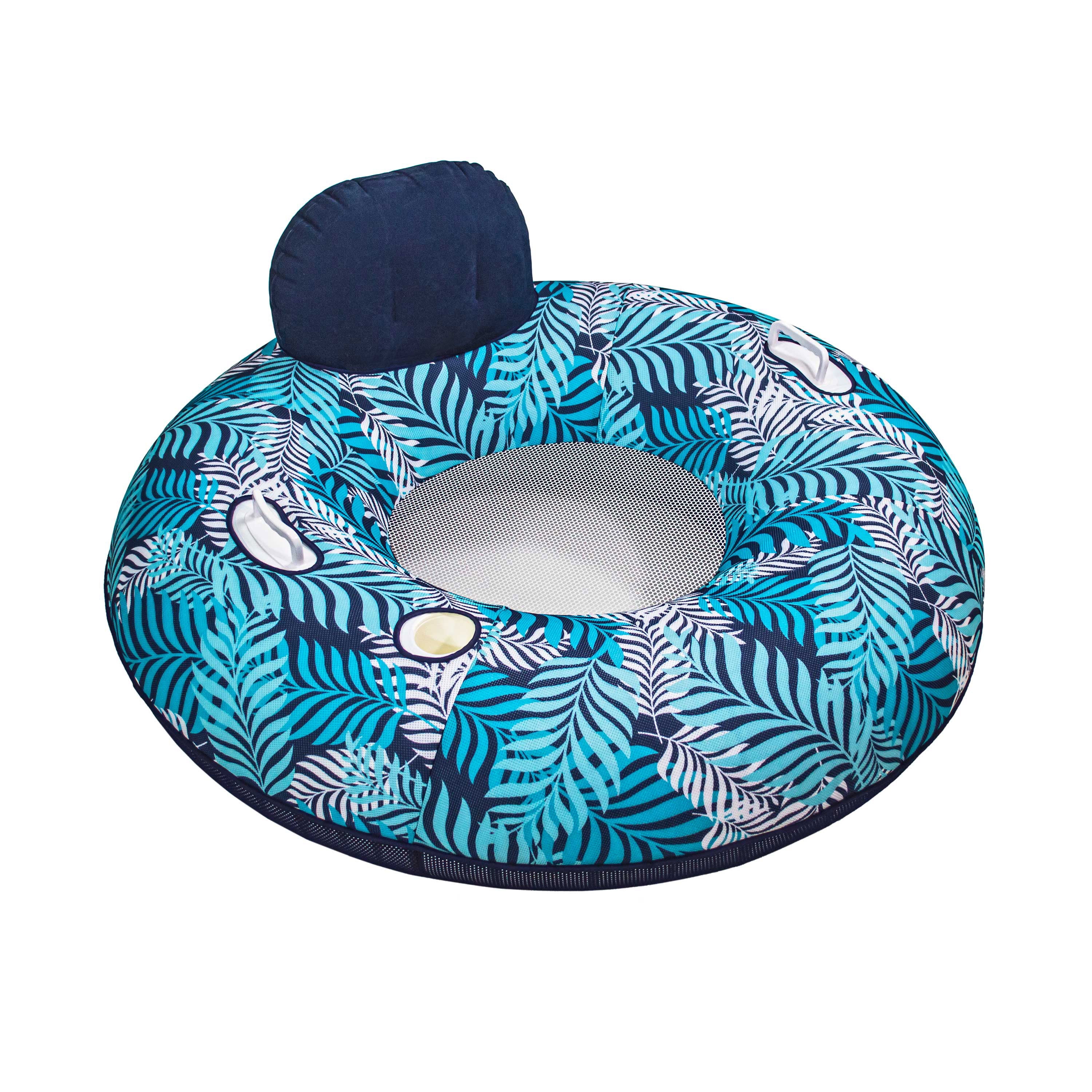 Aqua Leisure Oversized Blue Adult Cooling Pool Float and Lake Tube, Unisex,15 Years and up