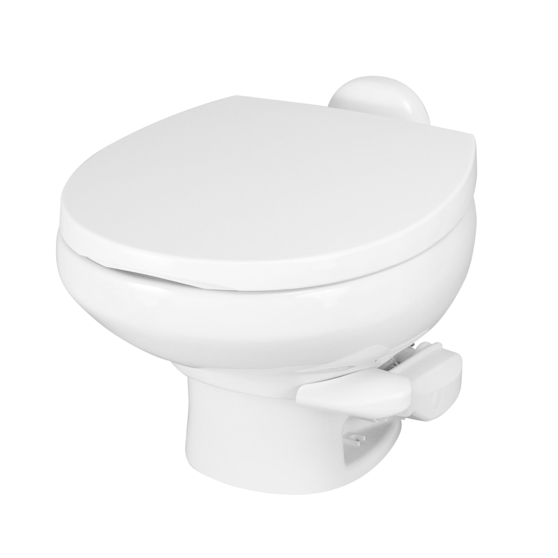 Aqua Magic Style II RV Toilet / Low Profile / White - Thetford 42059