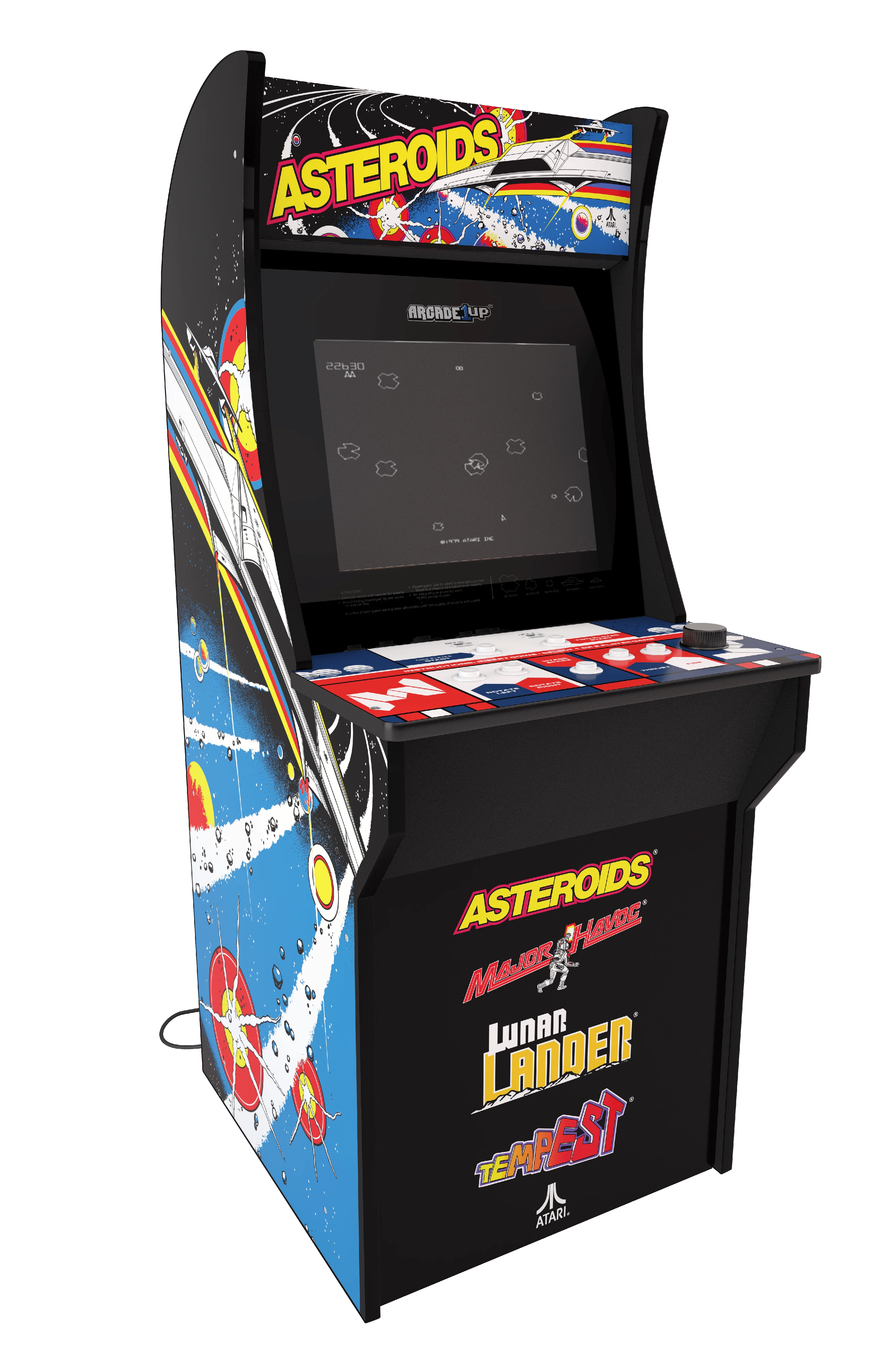Arcade1Up, Asteroids Arcade Machine, 4ft