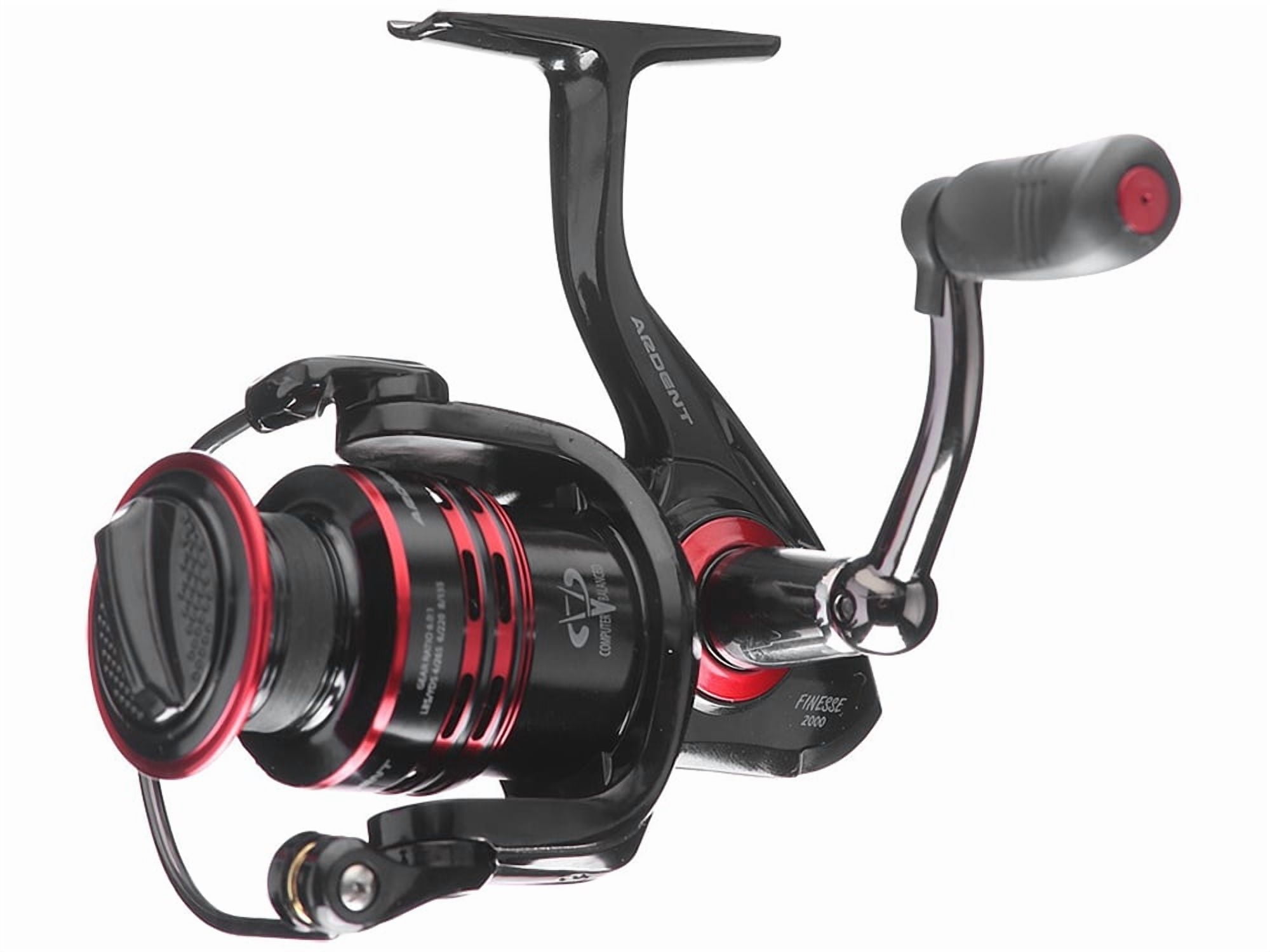 Ardent Finesse Freshwater Spinning Reel, Size 2000, 6.0:1 Gear Ratio, Lightweight Graphite Frame
