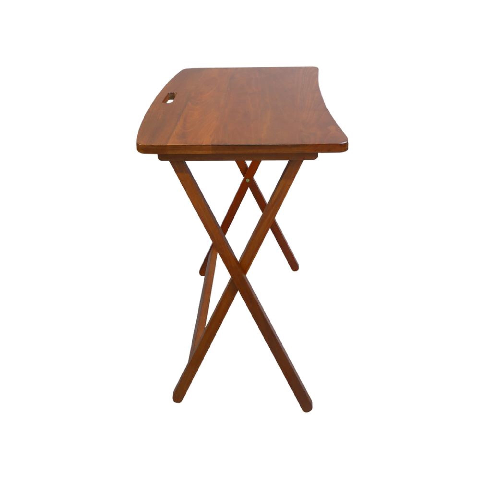 Arizona Folding Table with Solid American Gum - Sweet Oak