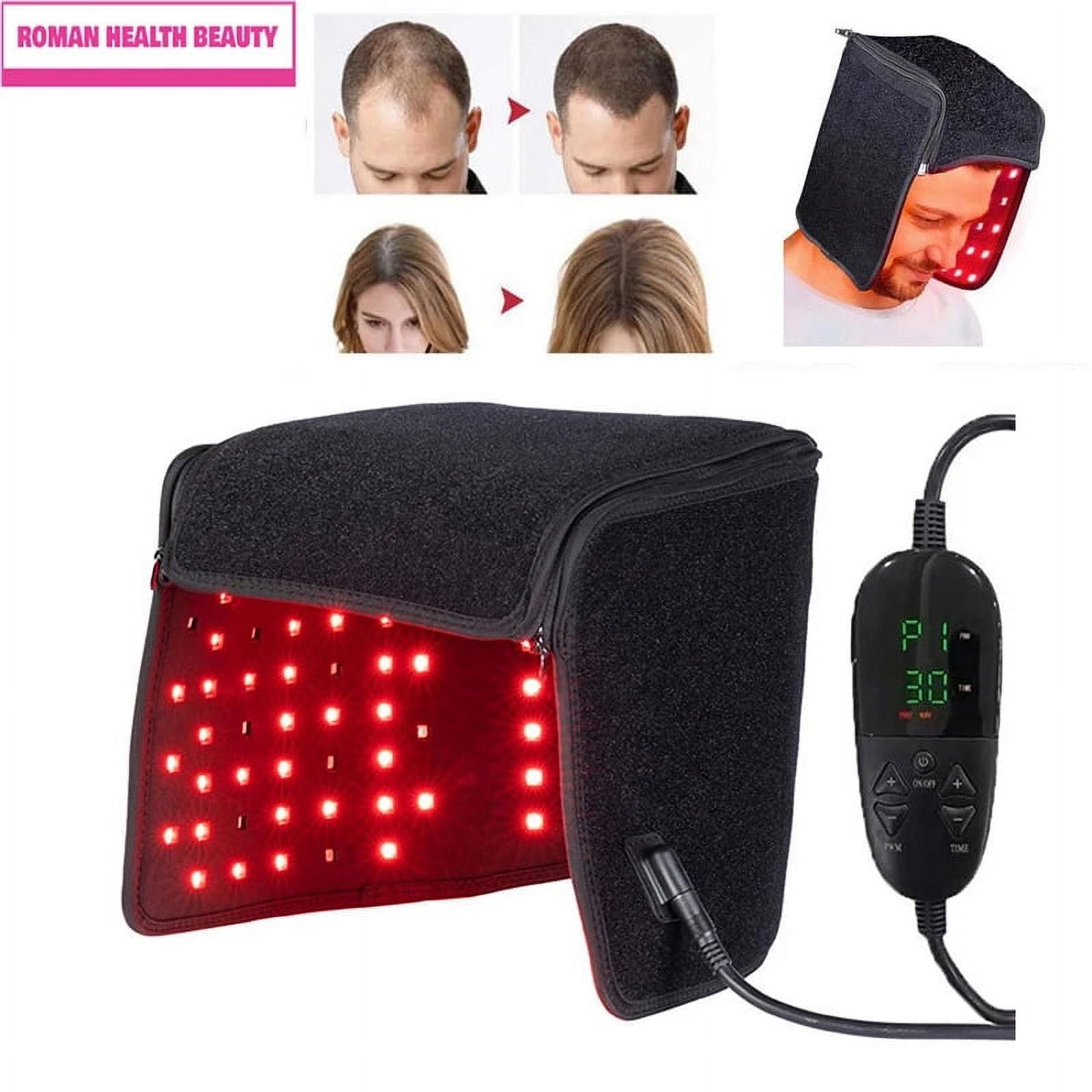RUTAWZ Red Light Therapy Hair Growth Cap - Dual-Wavelength Infrared LED Helmet for Hair Regrowth, Scalp Health, and Muscle Support