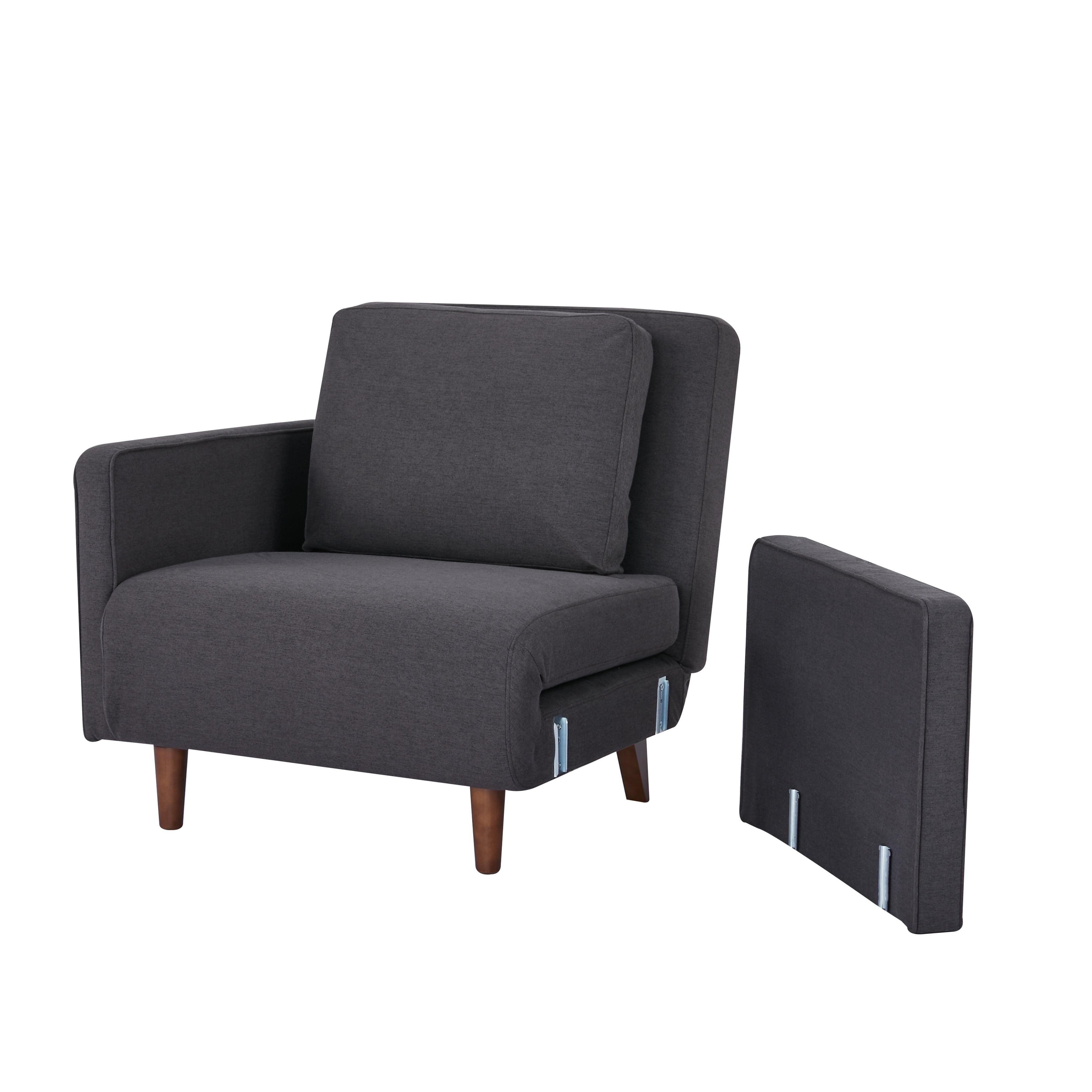 Artdeco Home - Panama Convertible Chair Charcoal