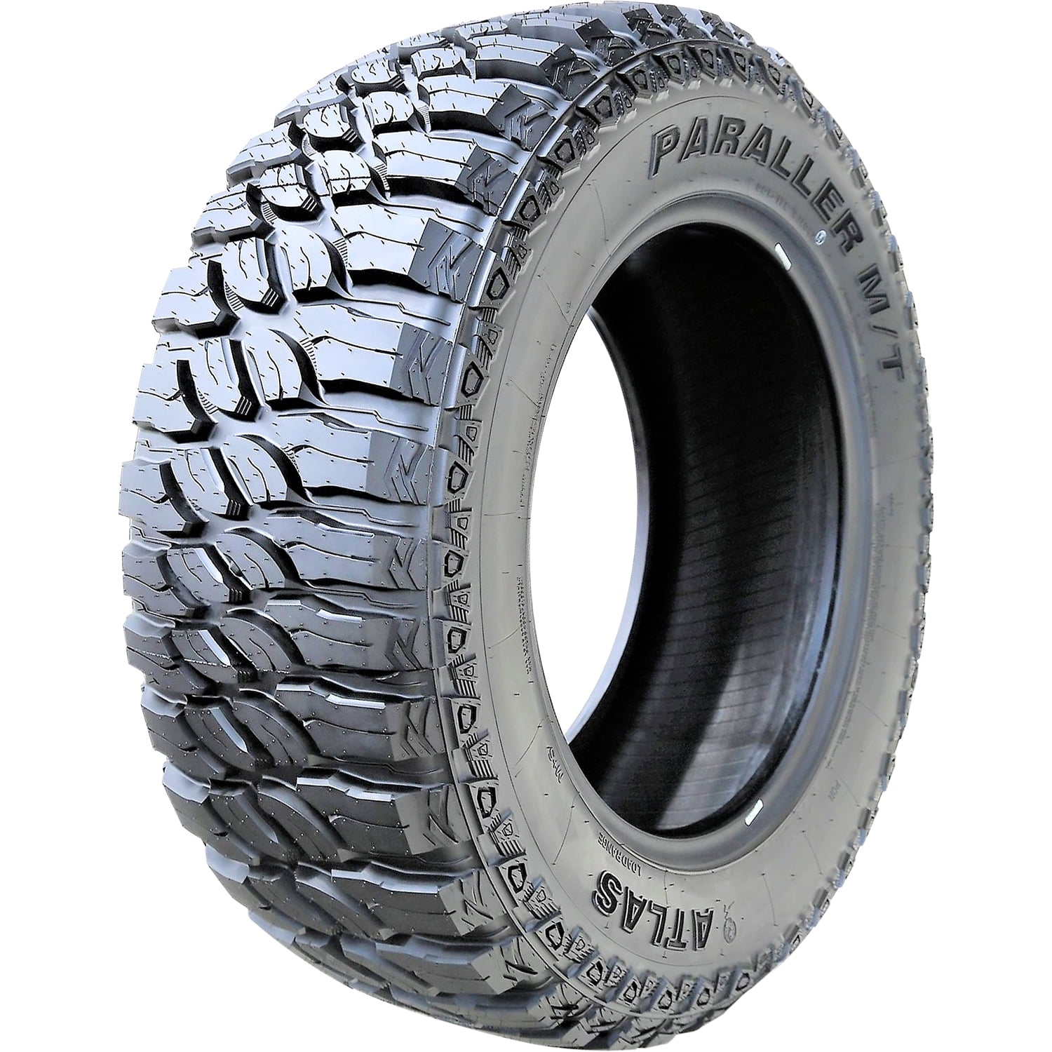 Atlas Paraller M/T LT 285/70R17 Load E 10 Ply MT Mud Tire Fits: 2021-23 Jeep Wrangler Unlimited Rubicon 392, 2018-20 Jeep Wrangler Unlimited Rubicon