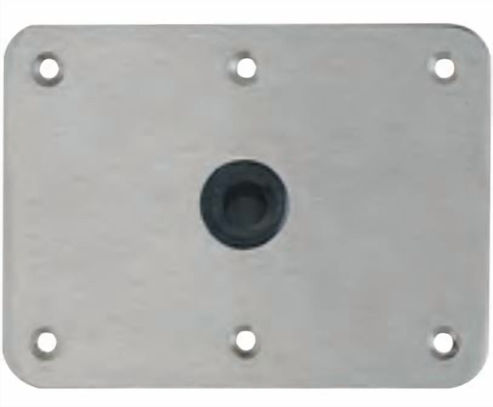 Attwood Lock-N-Pin Base Plate, 7" x 7"
