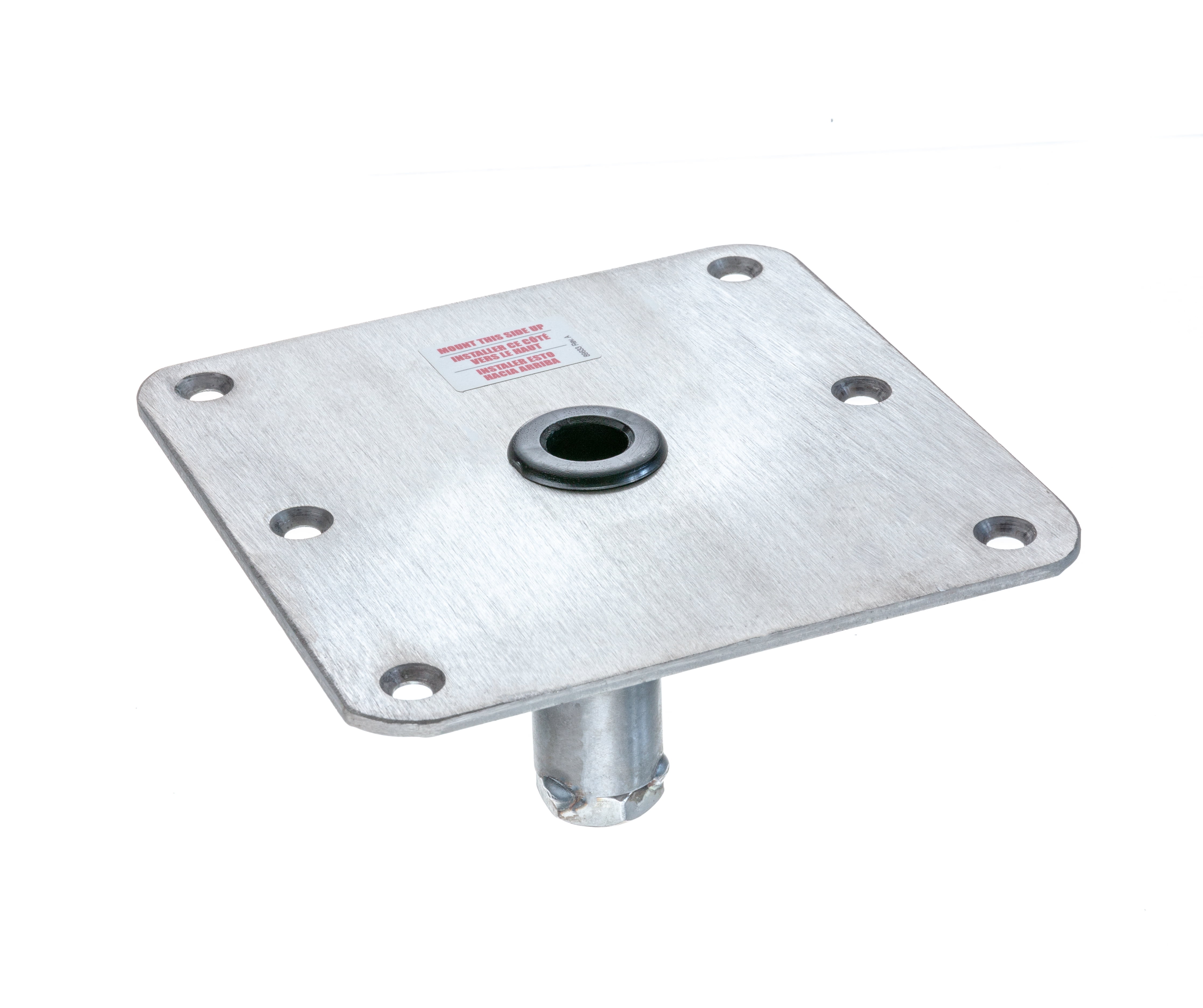 Attwood Lock-N-Pin Base Plate, 7" x 7"