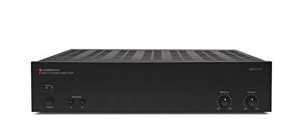 Audiosource AMP210VS 2-Channel Analog Power Amp - 100 Watts per Channel