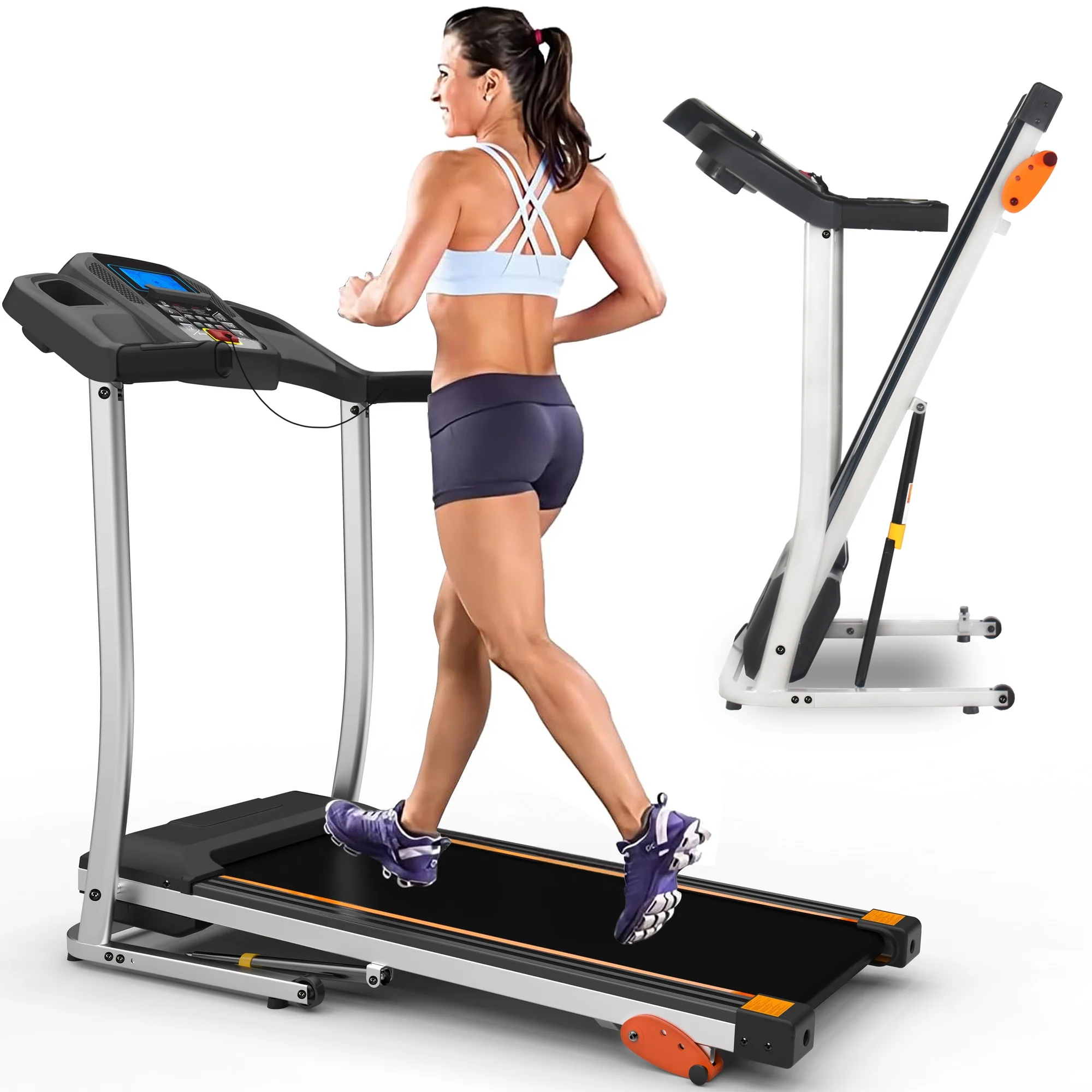 Aukfa AK-SF02M09019-K4 1.5 HP Folding Electric Treadmill