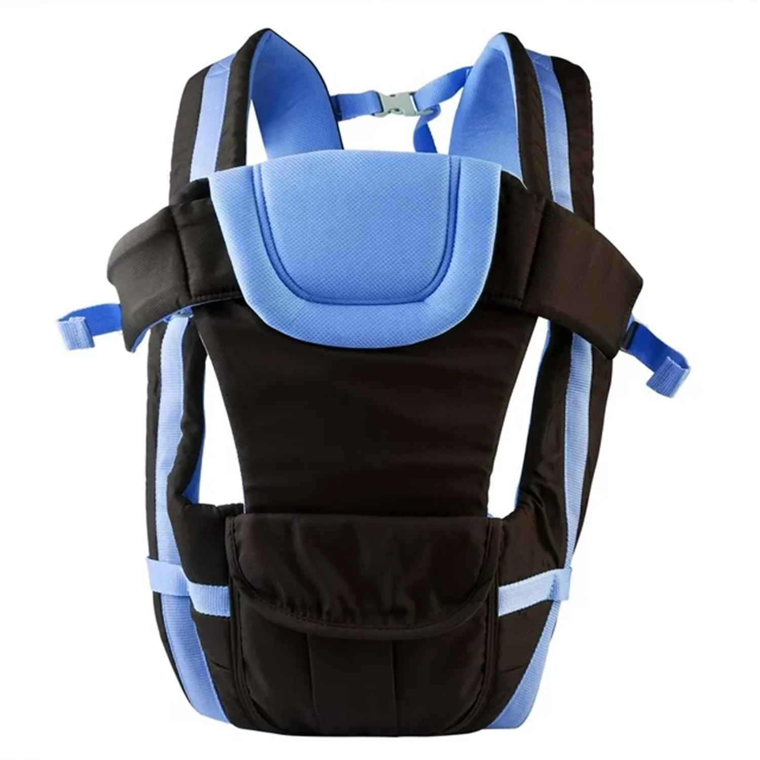 Baby Carrier, YITUMU Lightweight Newborn Carrier, 4-Positions 360 Degree Ergonomic All Season Baby Sling Carrier, Infant Toddler Carrier Backpack Front Back Wrap Rider, Soft Breathable Cotton, Blue