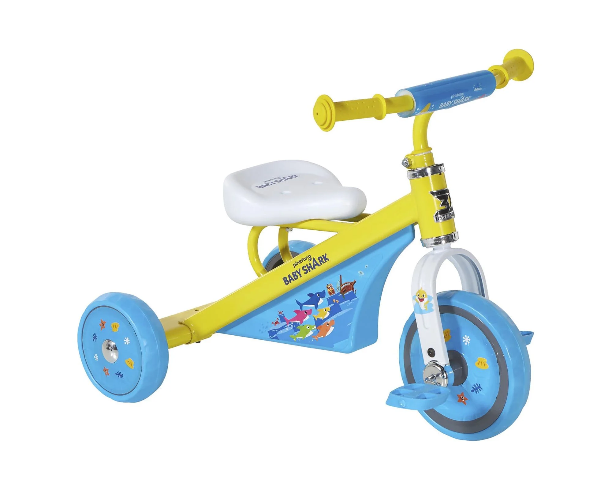 Baby Shark 10" Unisex Trike for Age 2 - 4 Years