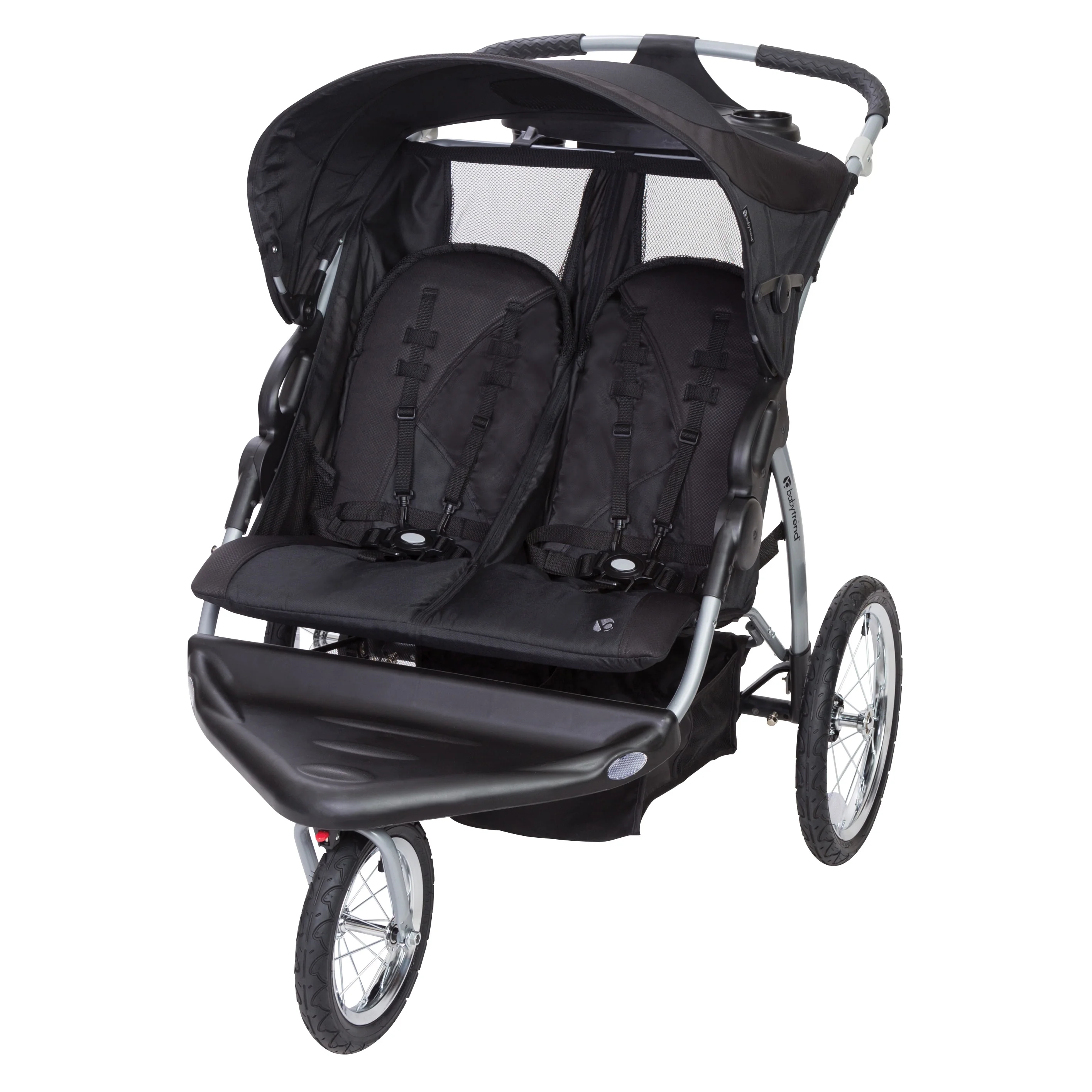 Baby Trend Expedition Double Jogging Stroller, Black