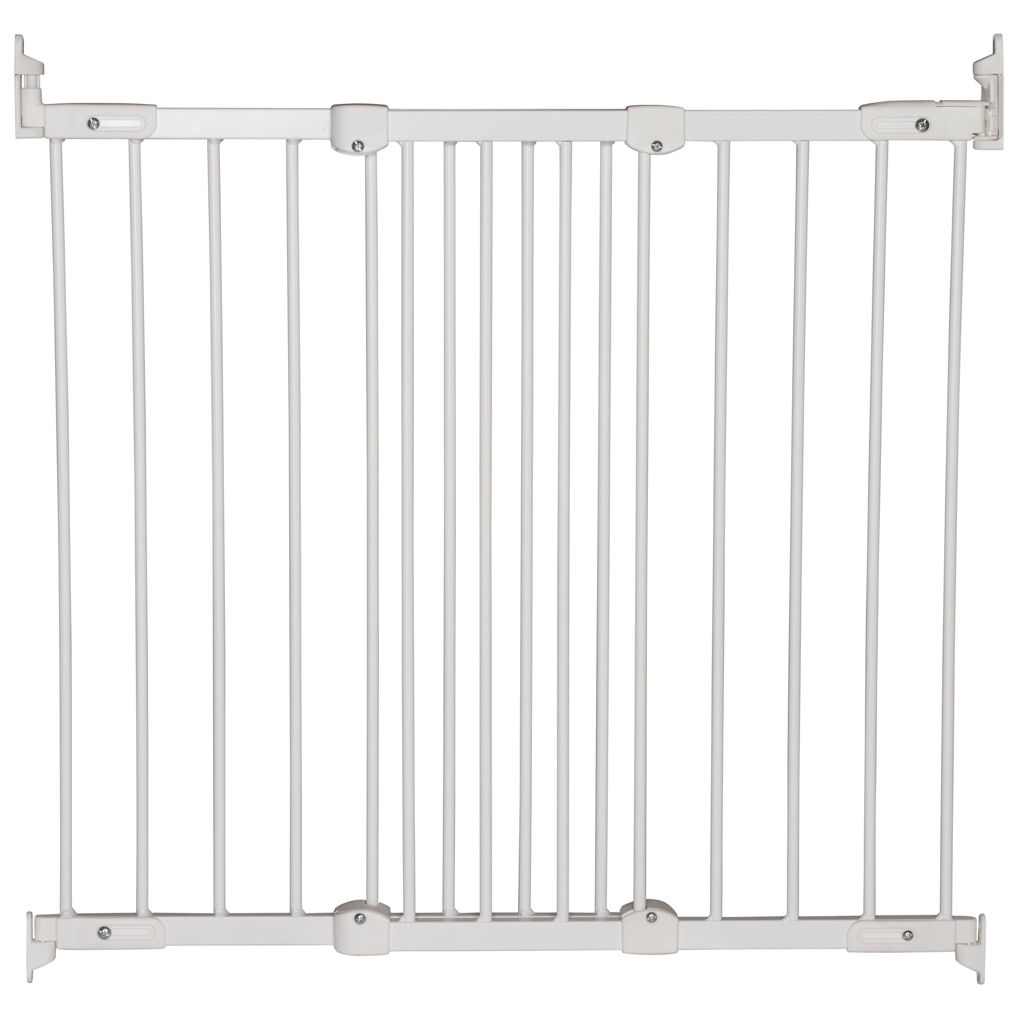 BabyDan Flexi Fit Angle Mount Safety Gate 26.4" - 41.5", White Metal