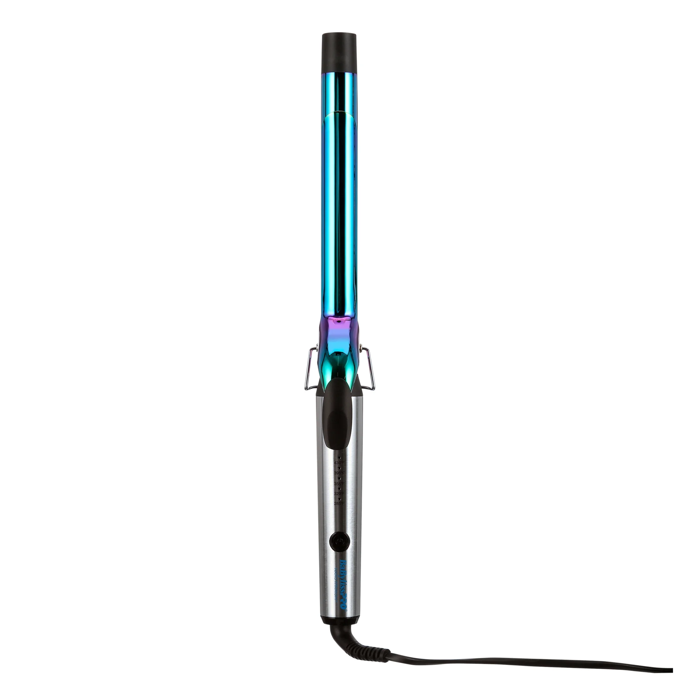BabylissPRO Nano Titanium Limited Edition Iridescent 1" Extended Barrel Curl Iron