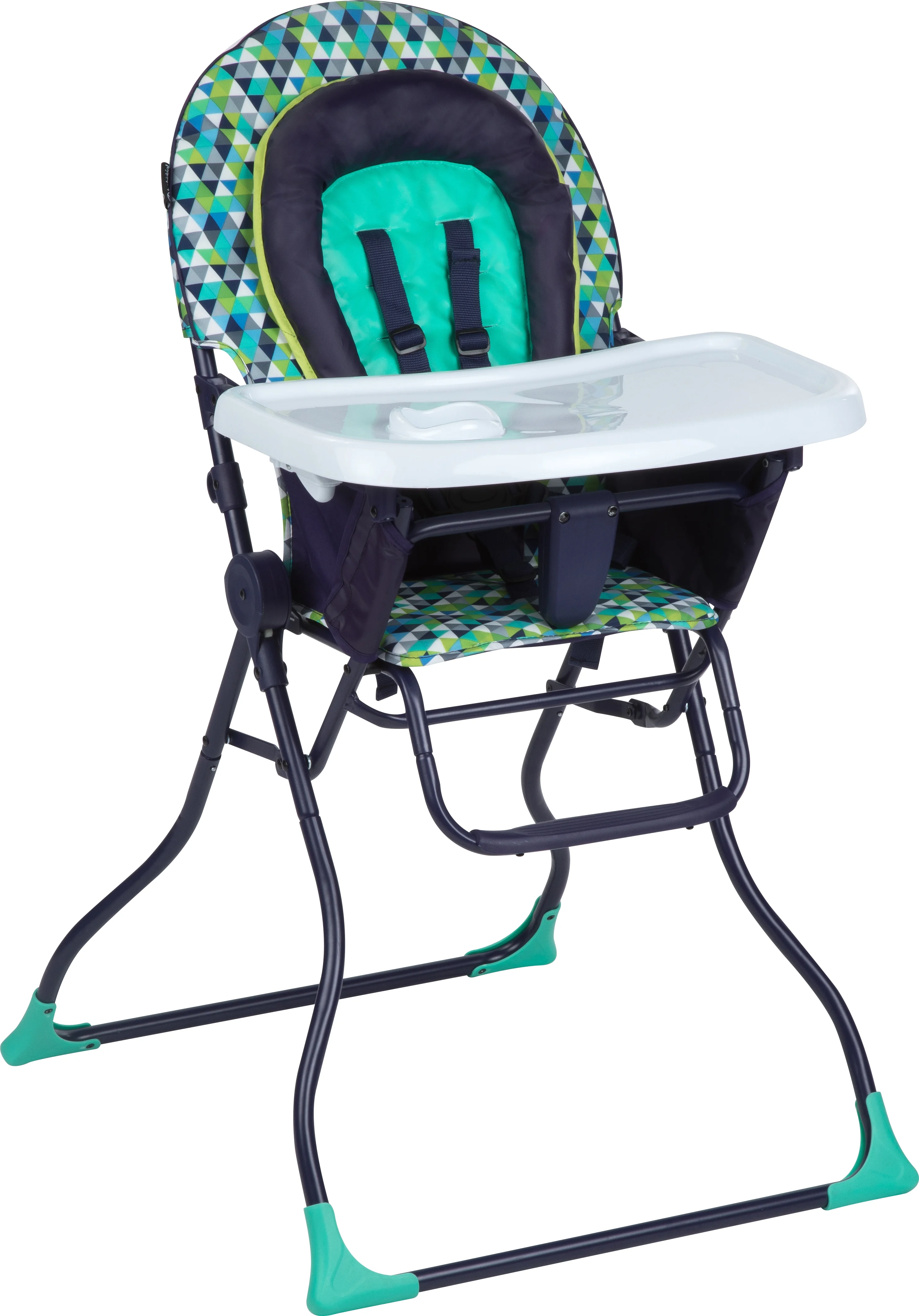 Babideal Luna Portable High Chair with Infant Insert, Belize