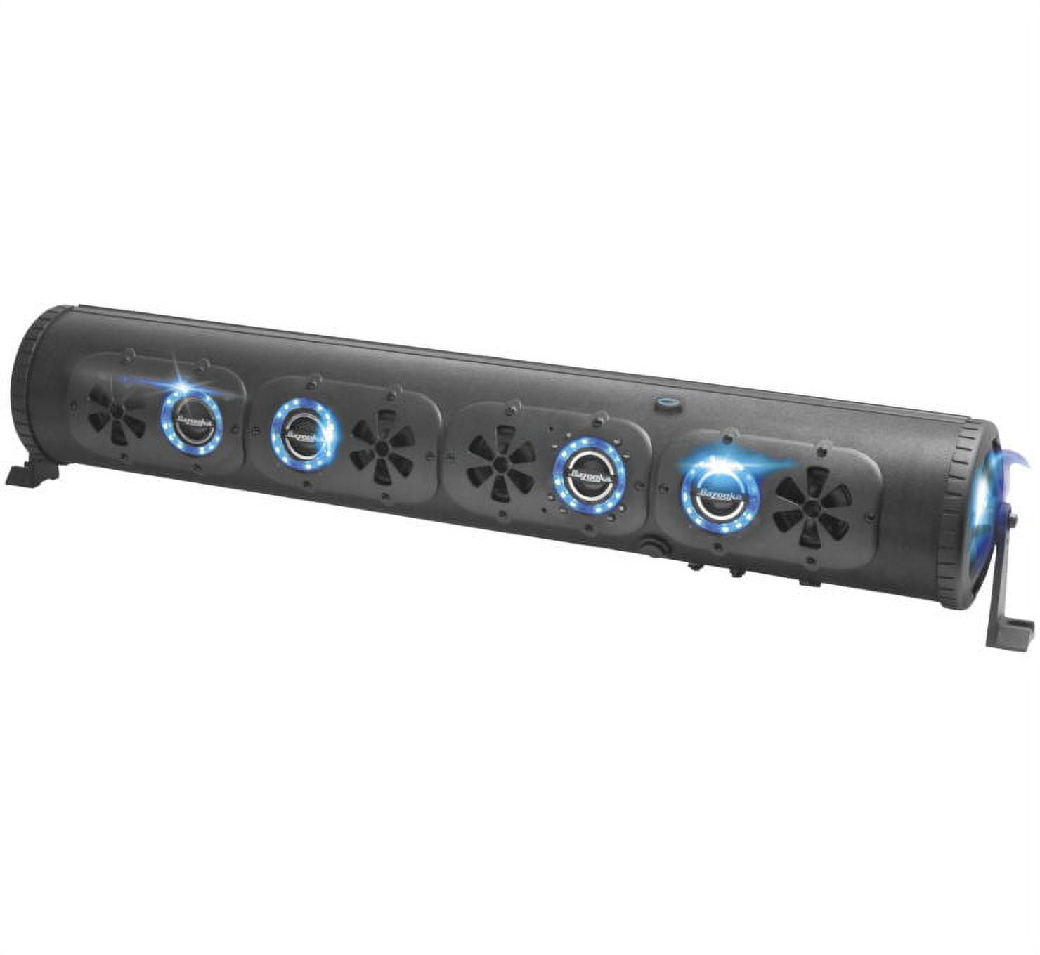 Bazooka BPB36-G3 36″ Bluetooth Party Bar with RGB LED Lights – 450W Waterproof