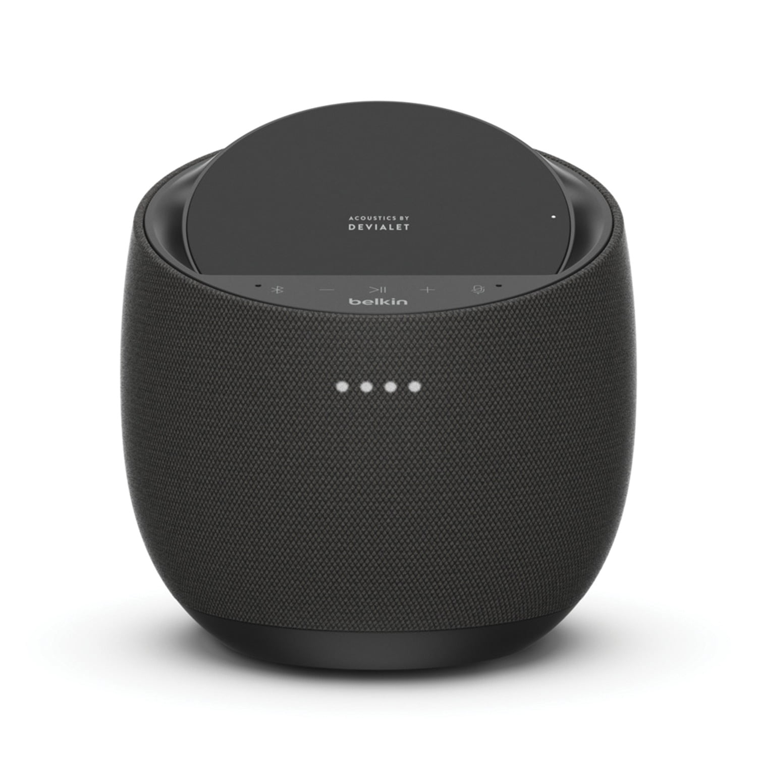 Belkin Soundform Elite Portable Bluetooth Speaker with Google Assistant and Wireless Phone Charger, Black