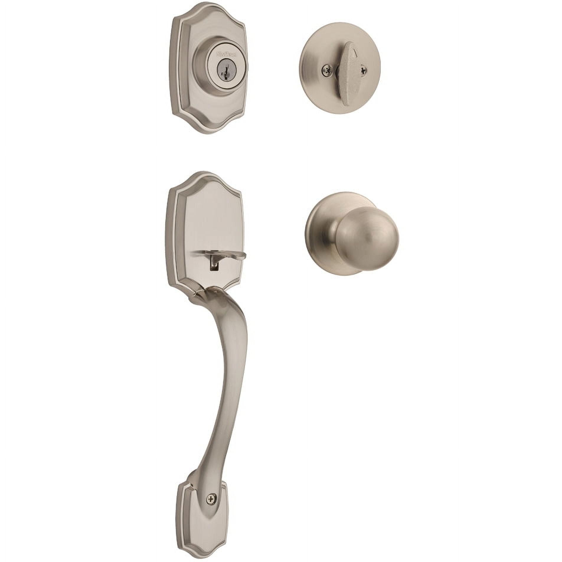 Belleview Handle set with Polo Knob - 687 Series with Smartkey - Complete Set