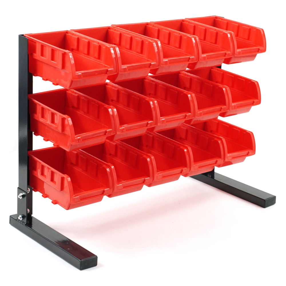 Bench Top Parts Rack - 15 pieces by Stalwart