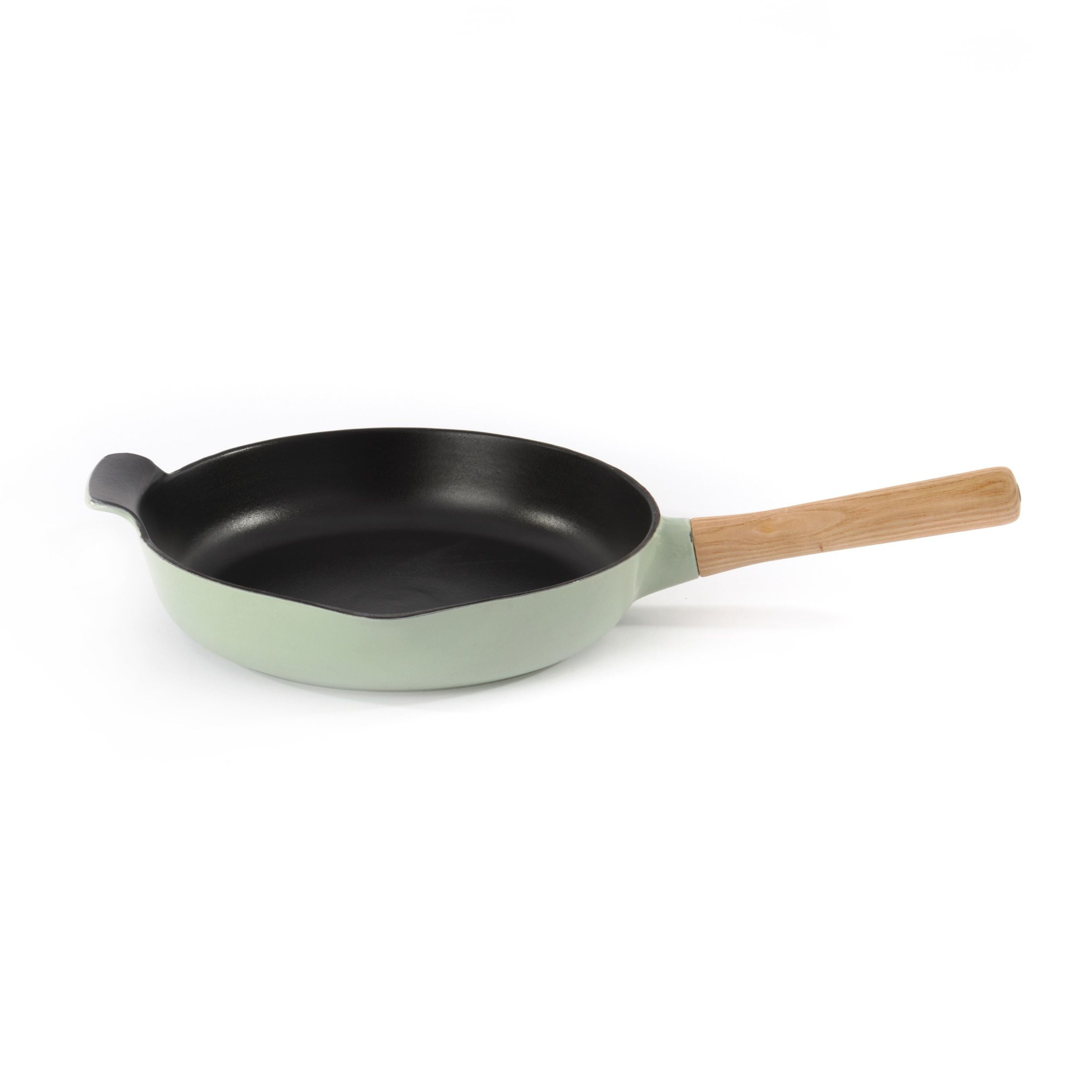 BergHOFF Ron 10.25" Cast Iron Fry Pan 2.6Qt., Green