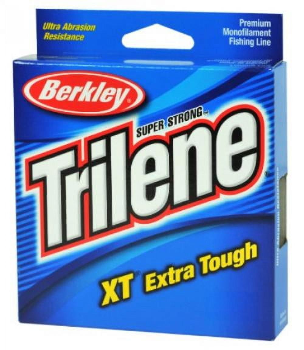 Berkley Trilene® XT® Monofilament Fishing Line, Clear, 8 lb Test Strength, 3000 yd