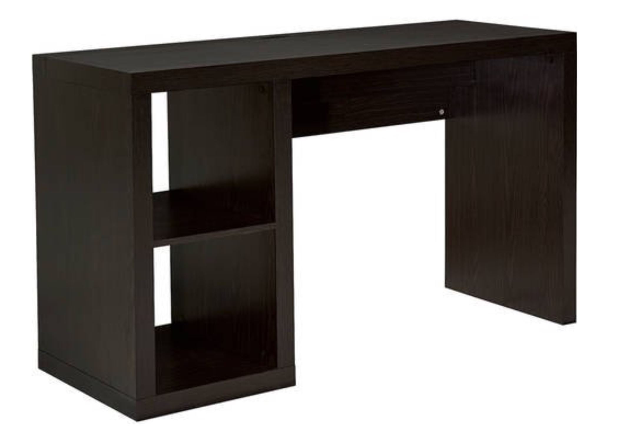 Better Homes & Gardens Cube Storage Office Desk, Espresso