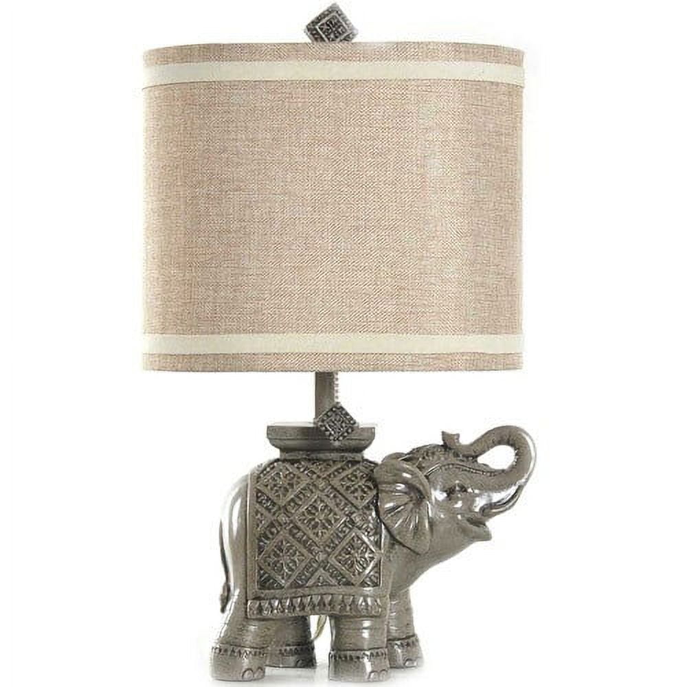 Better Homes & Gardens Elephant Table Lamp, Gray
