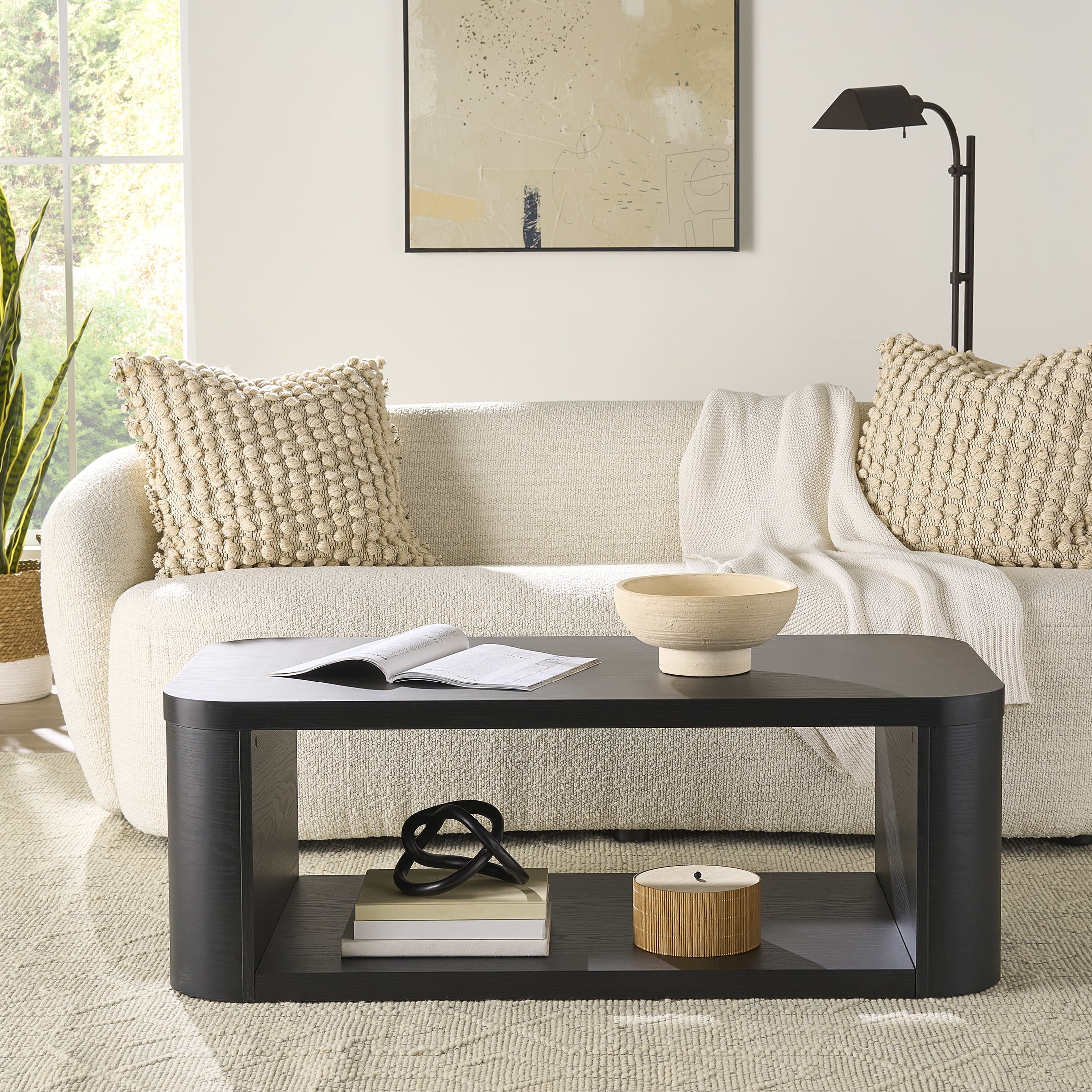 Better Homes & Gardens Juliet Coffee Table, Black