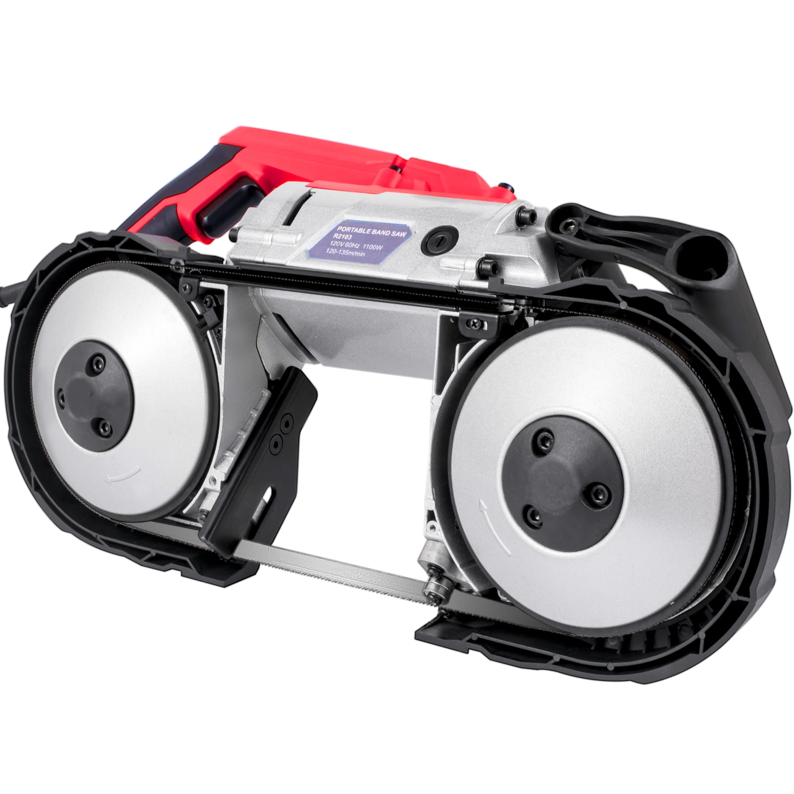 BENTISM Band Saw Portable Variable-Speed 5" Deep Cut 110V 10-Amp Motor Handheld