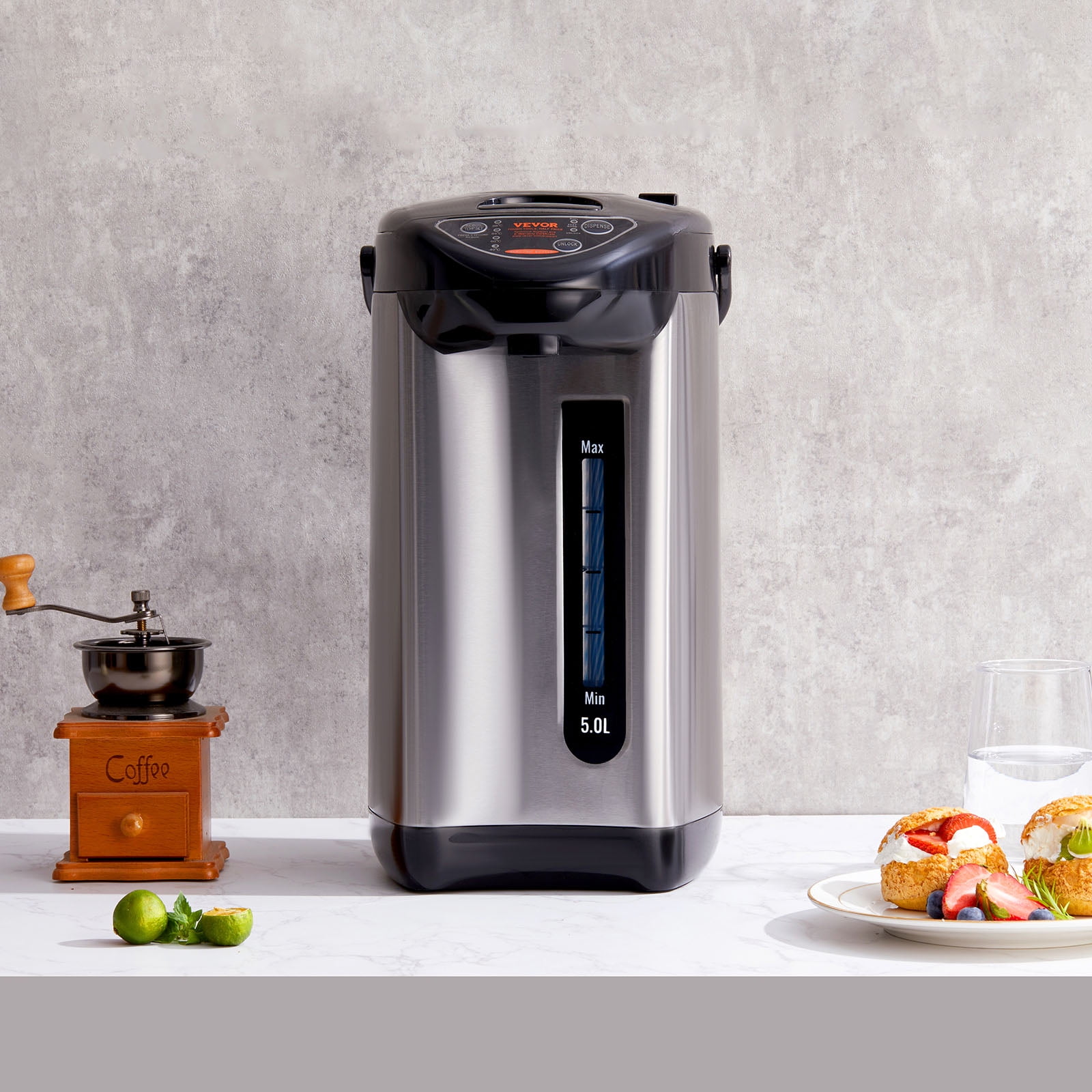 VEVOR Instant Hot Water Dispenser 5L/169oz Electric Countertop Water Dispenser