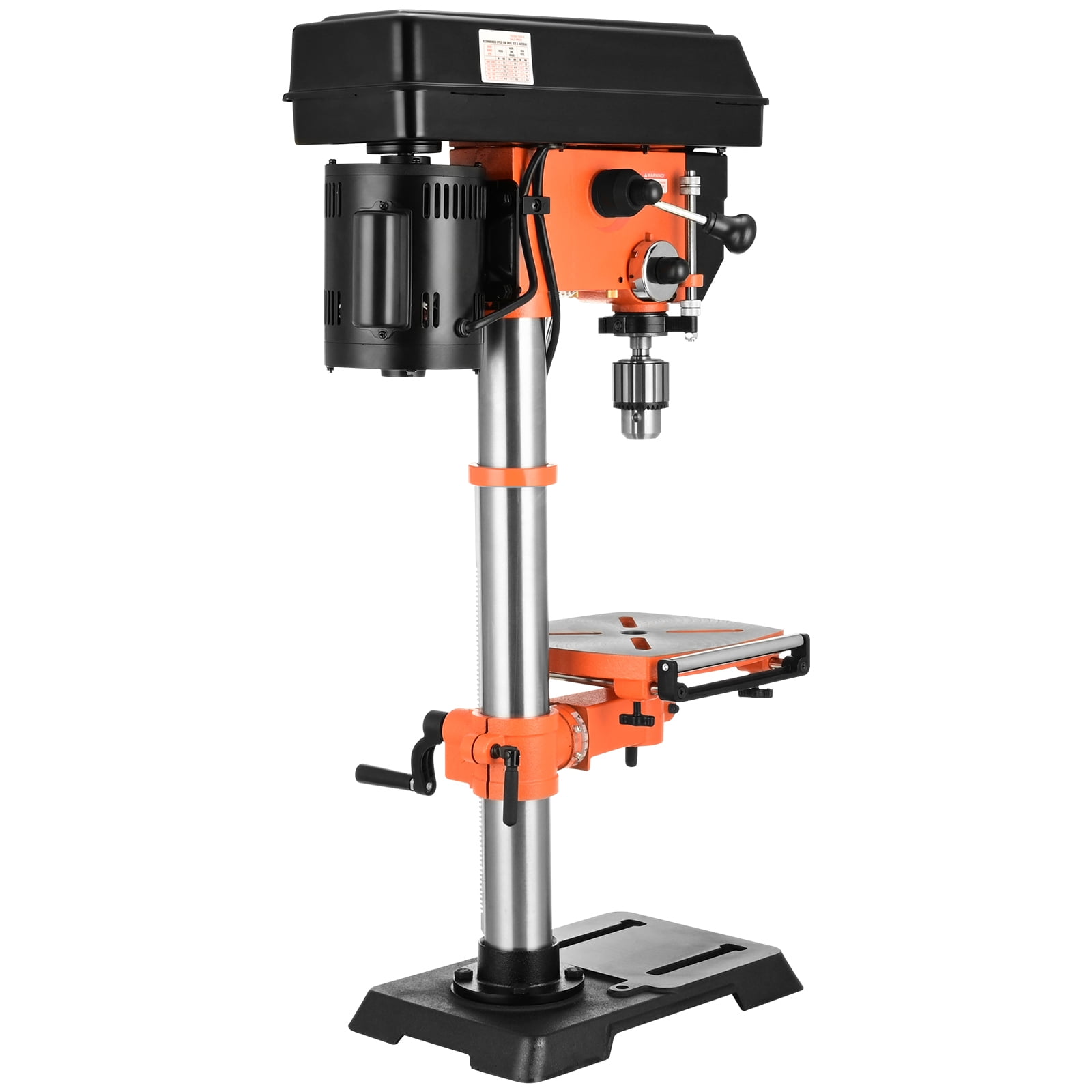 VEVOR 5 Amp 12'' 120V Benchtop Drill Press Cast Iron Drill Press Variable Speed for wood studio, laboratory, or workshop to satisfy DIY creation and processing needs.