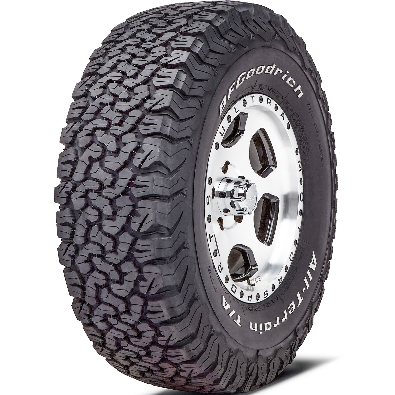 BFGoodrich All-Terrain T/A KO2 LT 265/70R17 112/109S C 6 Ply AT A/T Tire Fits: 2017 Chevrolet Silverado 1500 WT, 2014-15 Chevrolet Silverado 1500 WT