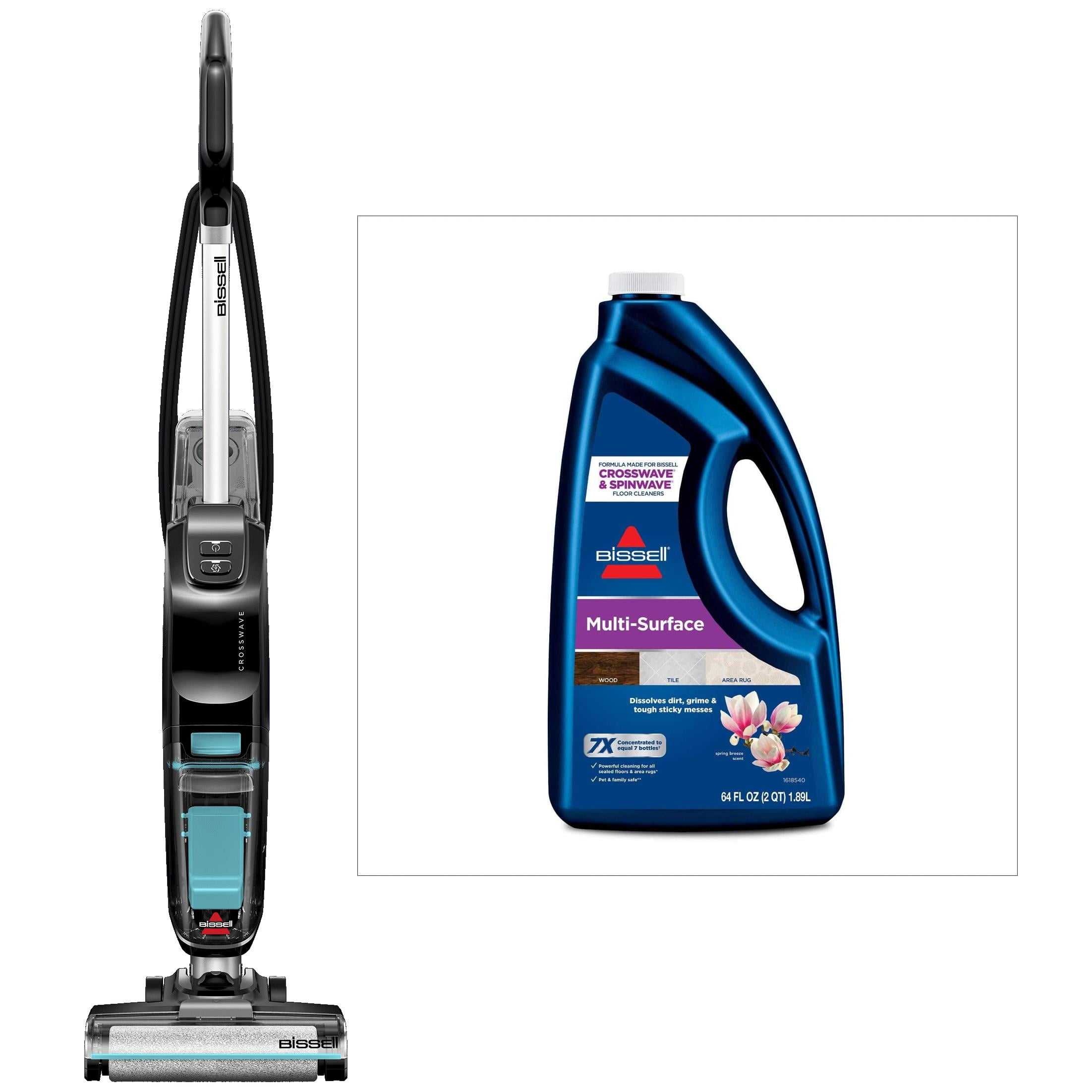 BISSELL® CrossWave® Hard Floor Expert® Wet Dry Vacuum 3831 & BISSELL Surface Cleaners, Spring Breeze Scent, 64 Fluid Ounce 17891