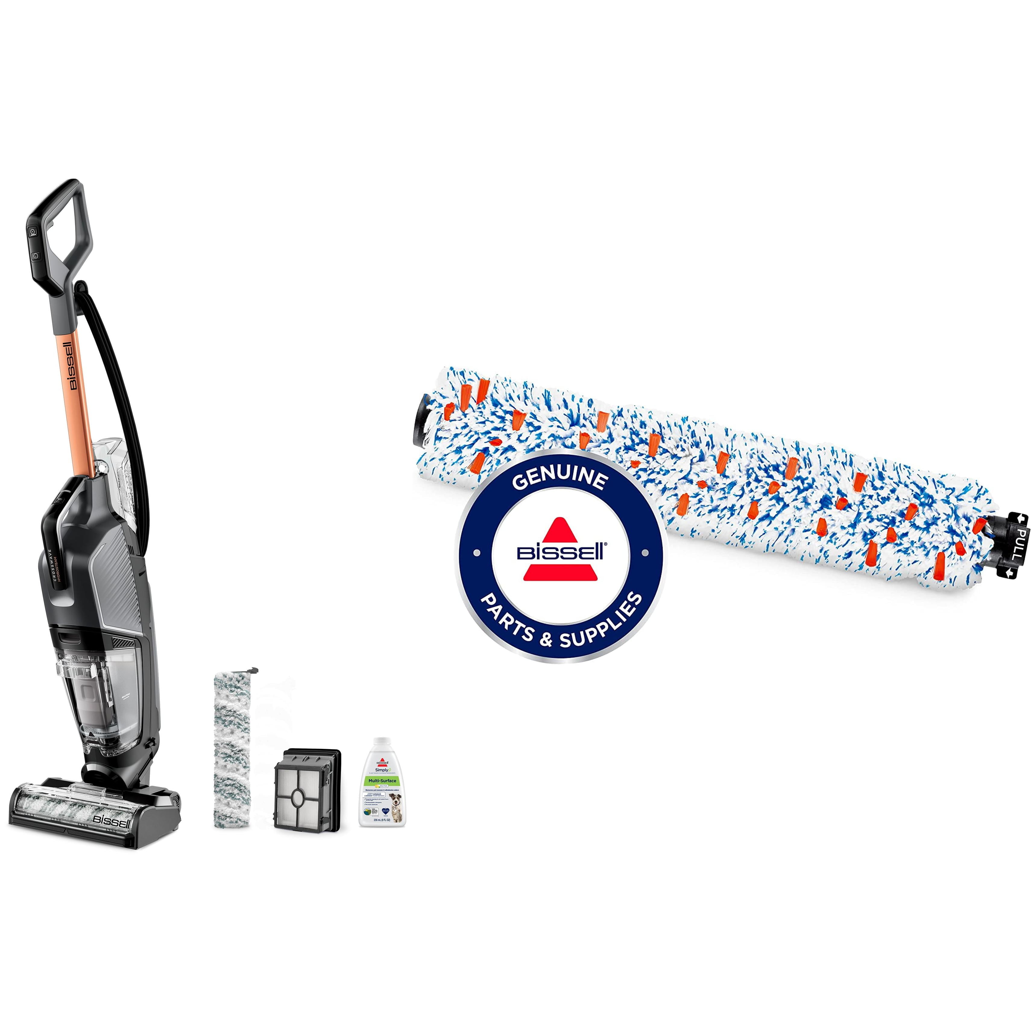 BISSELL® CrossWave® HydroSteam™ Wet Dry Vacuum 3513 & BISSELL Crosswave Multi-Surface Brush Roll, 1868