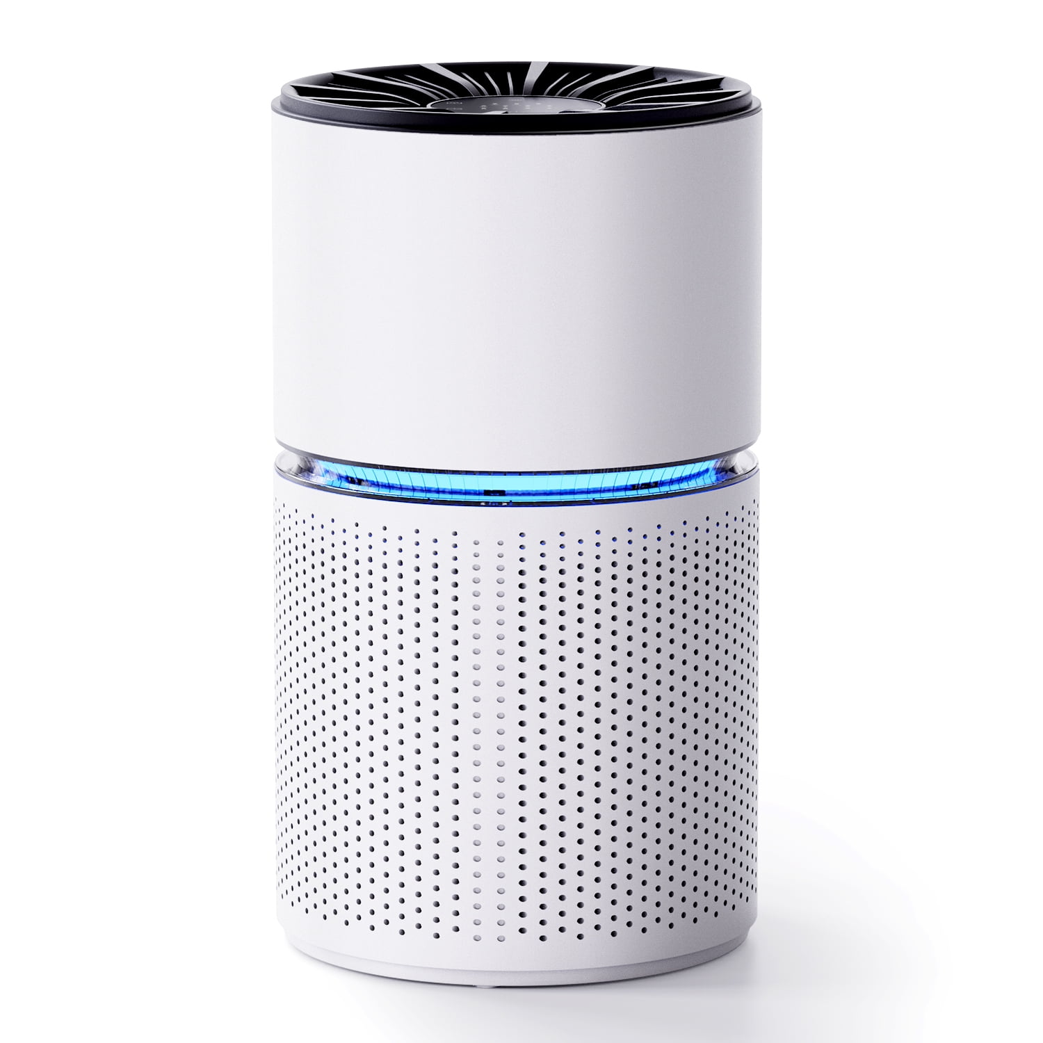 BREEZOME Air Purifiers for Large Room with Enhanced Purification Mode H13 Ture HEPA Filter Air Cleaner Remove 99.97% of Dust, Pet Dander, Smoke, Pollen for Home, Bedroom and Office, White