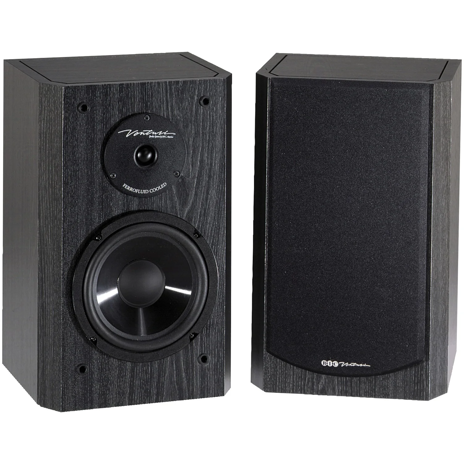 Bic America DV62SIB 6.5" Bookshelf Speakers