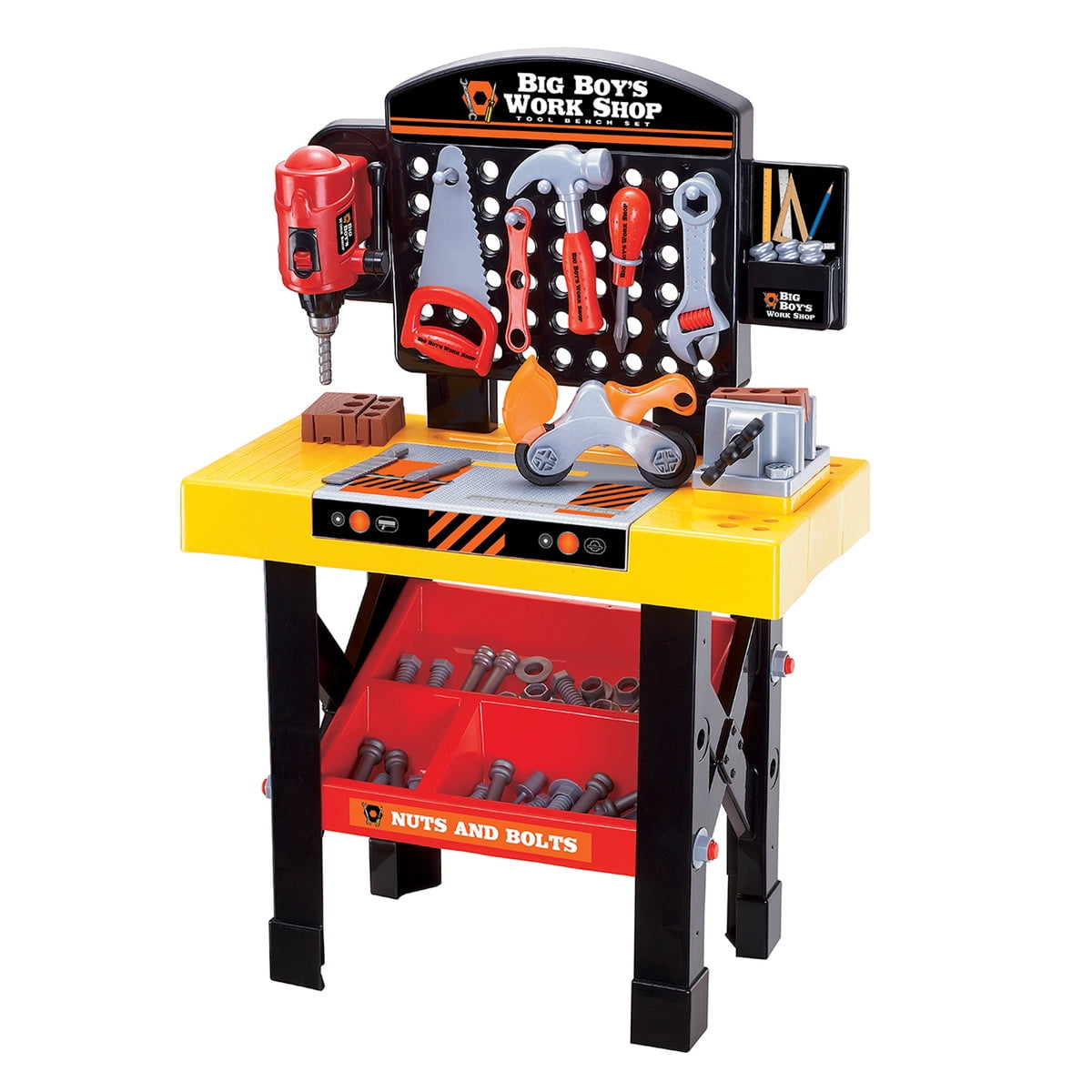 Big Boy's Work Shop 54 Piece Tool Bench Set
