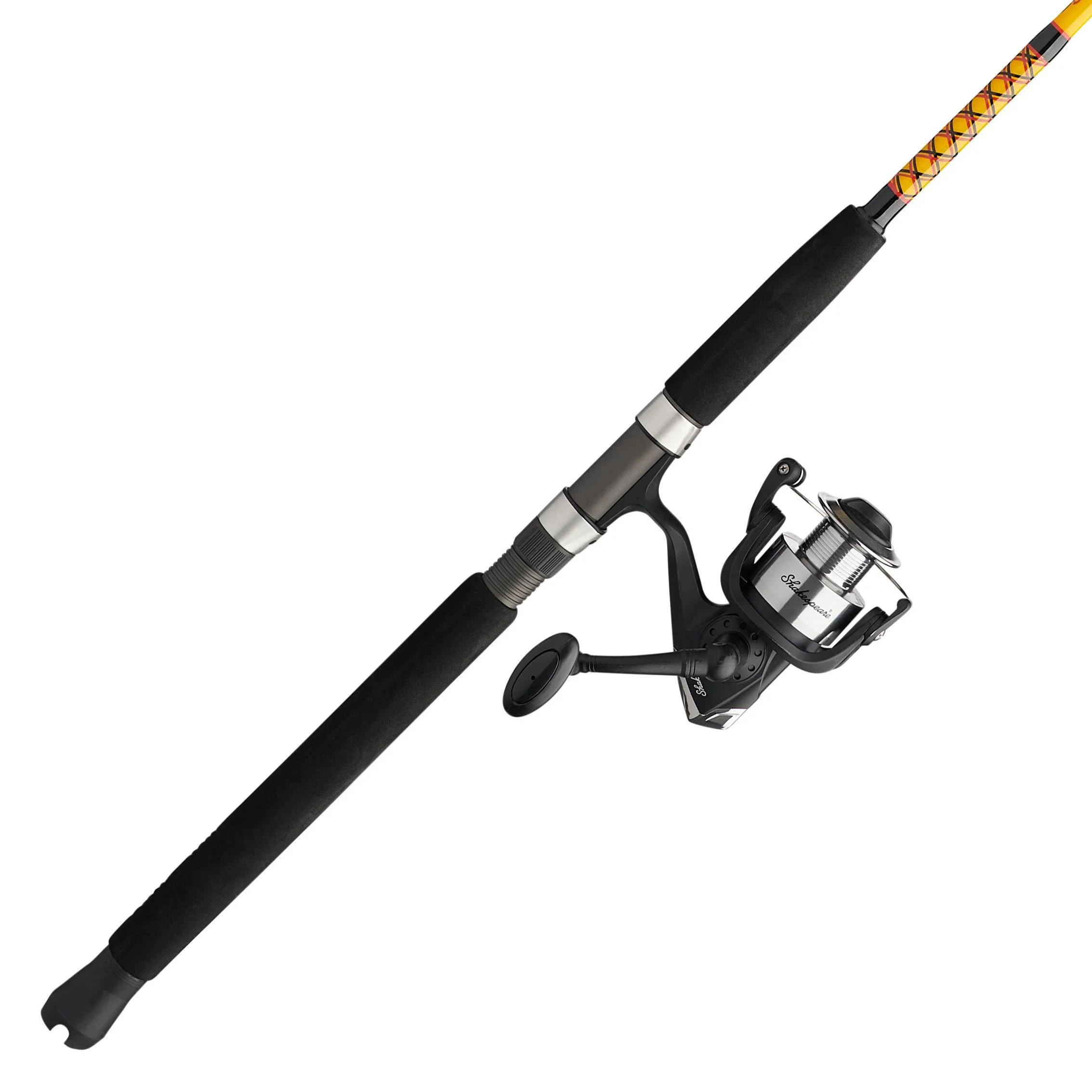 Ugly Stik Bigwater Spinning Combo, 6'6" Medium Fishing Rod, 50 Size Reel