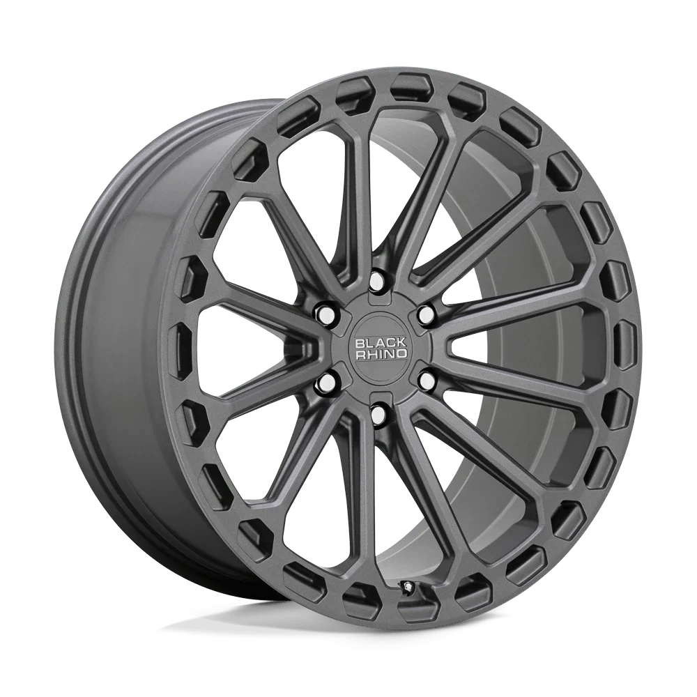 Black Rhino Kaizen 17X9.5 6X114.3 18Et 112.1Cb Matte Gunmetal Wheel