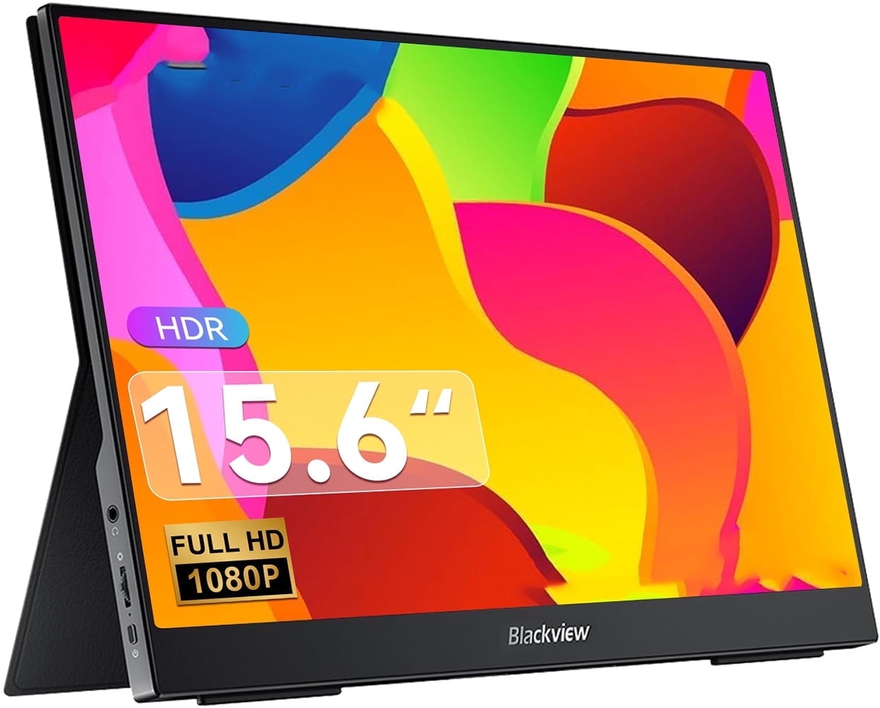 Blackview Portable Monitor 15.6 inch FHD Gaming Monitor for Laptop PC Phone Mac Xbox