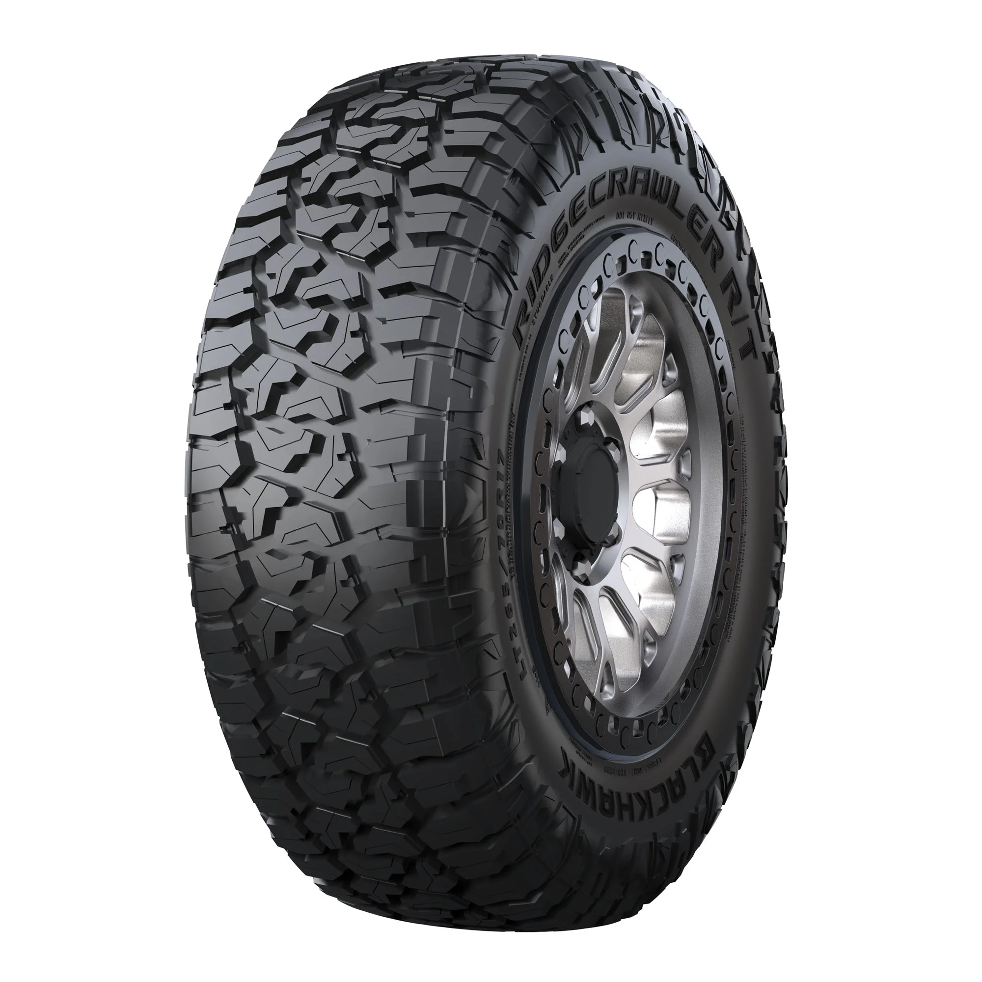BlackHawk Ridgecrawler R/T Rugged Terrain 265/70R17 115T E Light Truck Tire