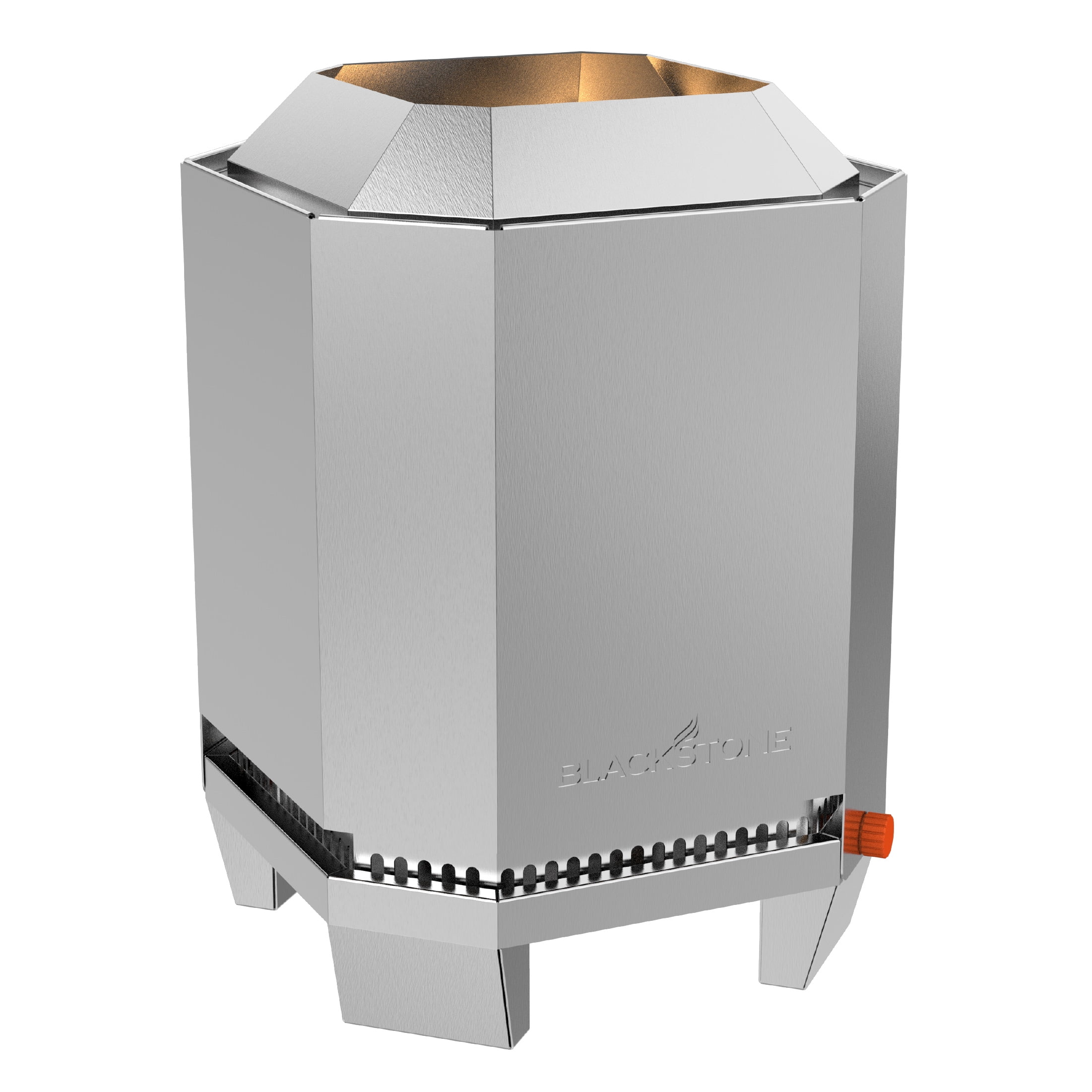 Blackstone Adventure Ready 7” Stainless Steel Smokeless Fire Pit (Model 5912) with Removable Base