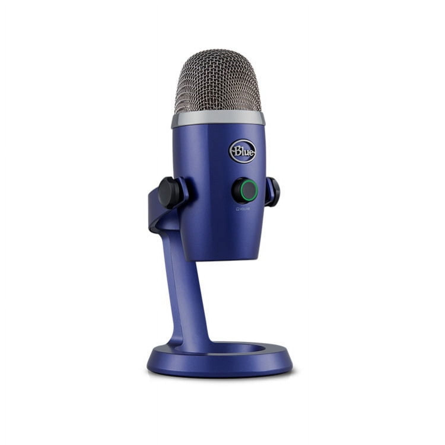Logitech Blue Yeti Nano Premium USB Mic for Recording and Streaming - Vivid Blue