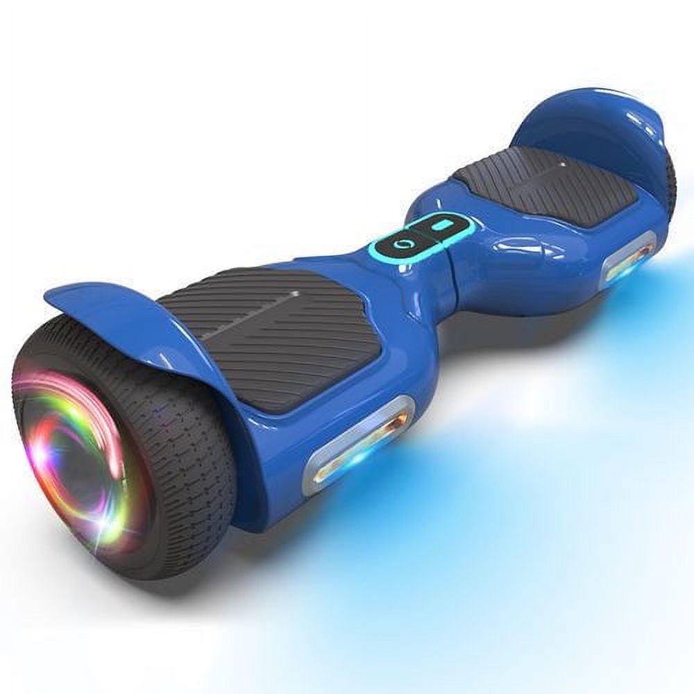 Bluetooth Hoverboard, Brand New Matt Color Hover Board with 6.5" Wheels Built-in Wireless Speaker Bright LED Lights