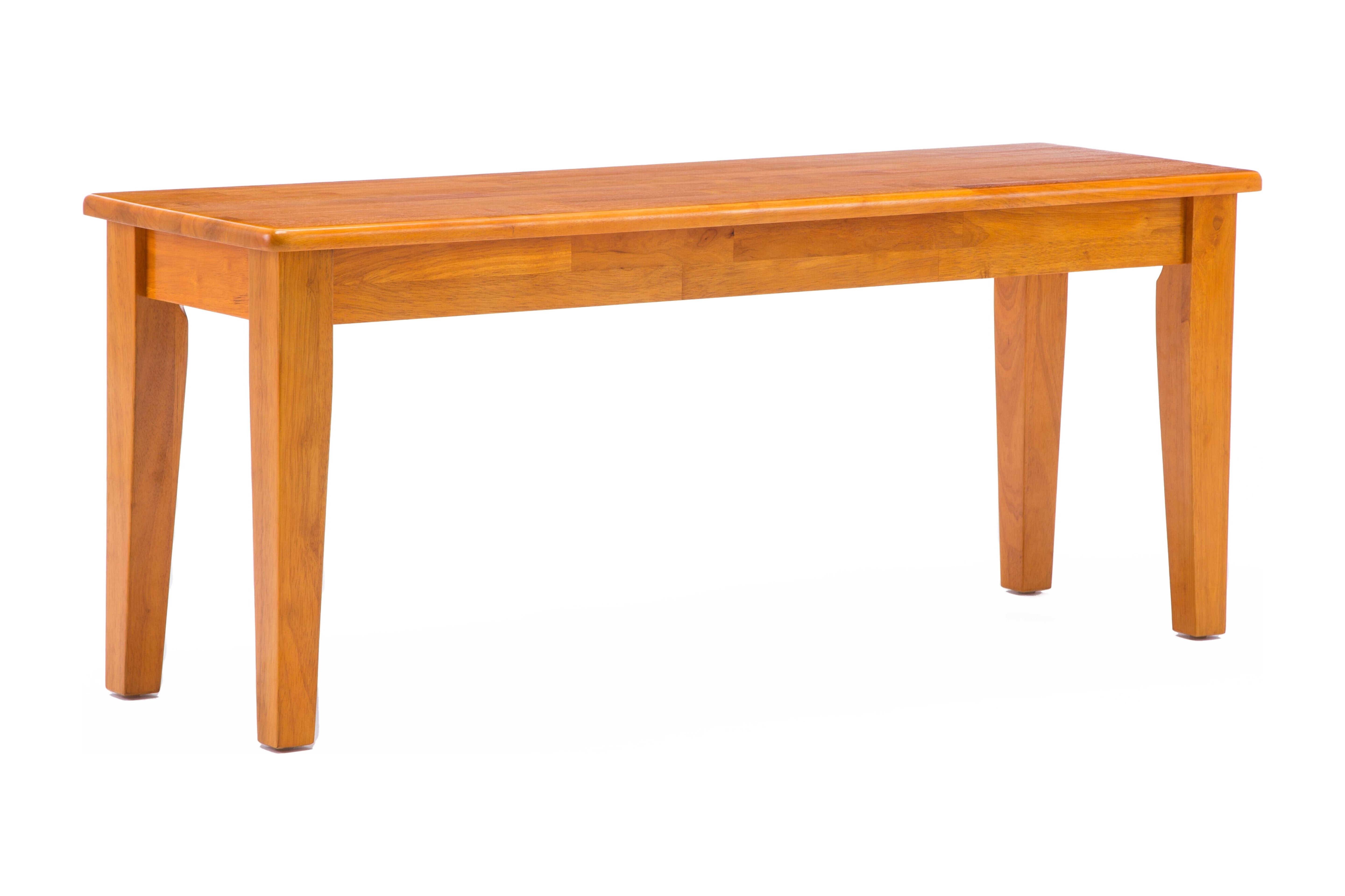 Boraam Shaker Wood Dining Bench in Oak