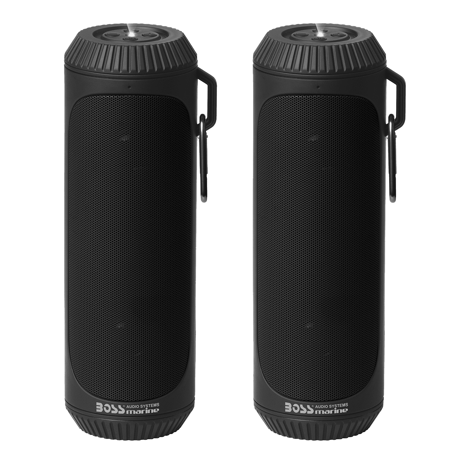 BOSS Audio Systems BOLTBLK Bluetooth Speakers, 1.5” Speakers Built-in Flashlight