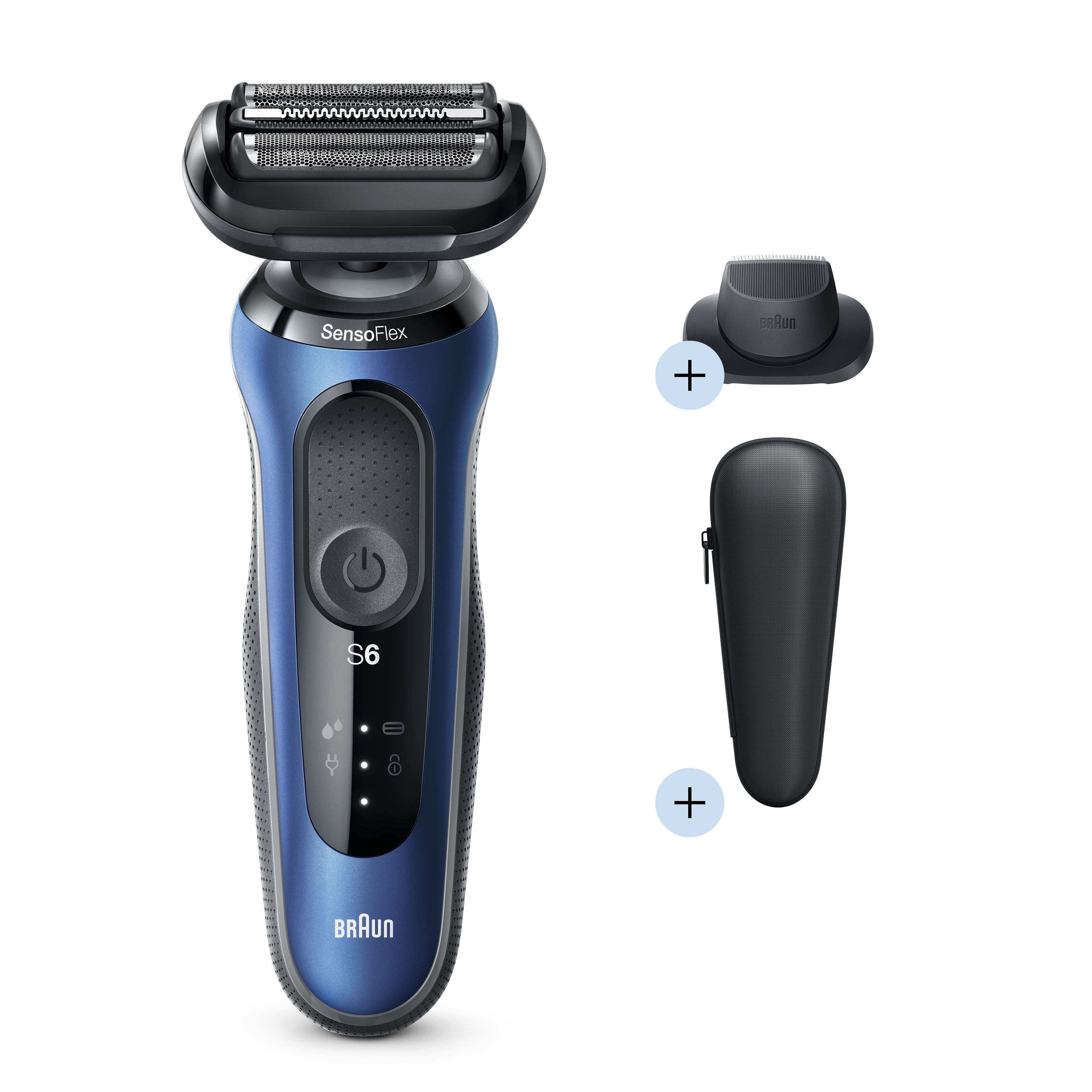 Braun Series 6 6020s Wet and Dry Men's Electric Shaver with Charging Stand