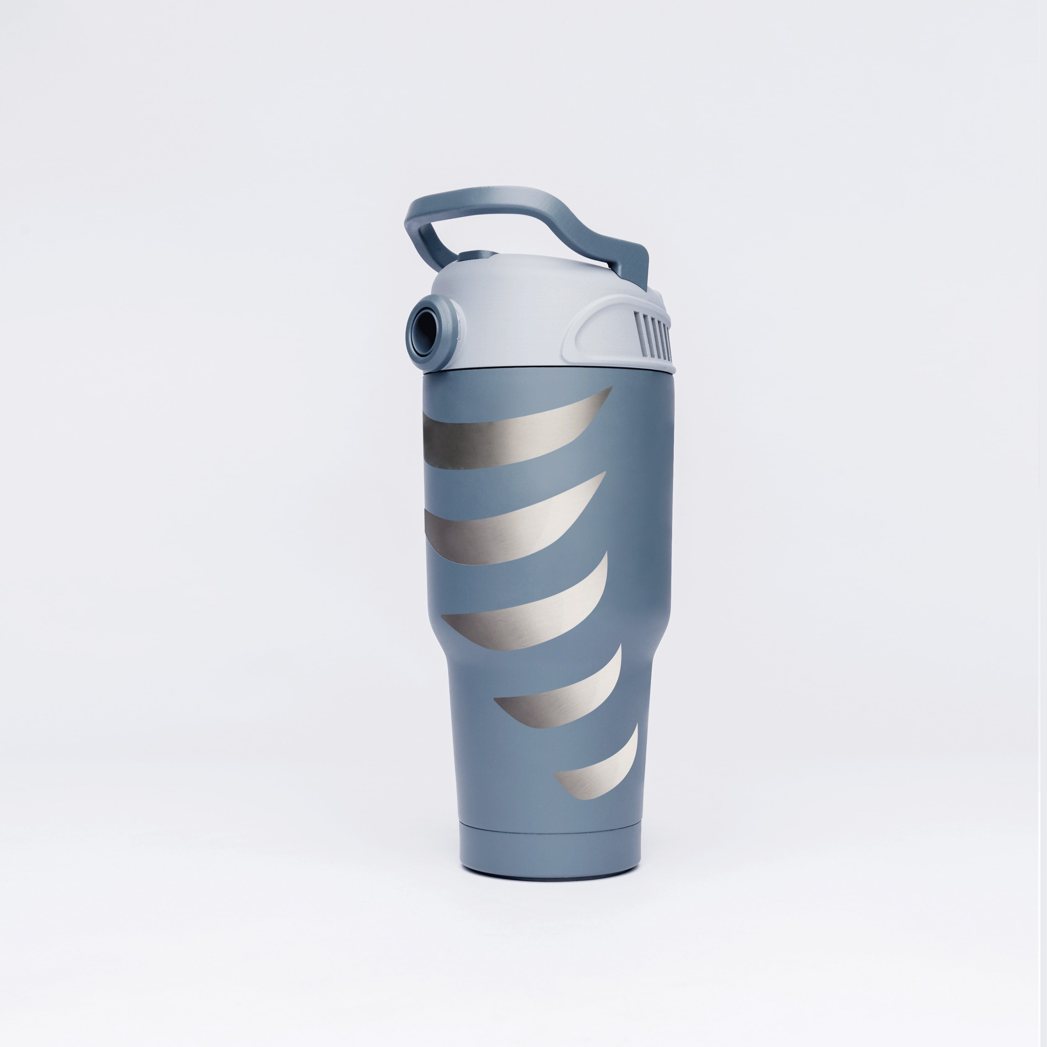 Breeze Blast by Sharper Image Personal Water Bottle and Air Cooler, Gray