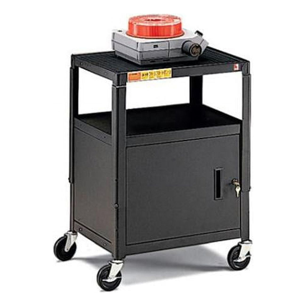 Bretford A2642 Av Cart Adj Top Shelf 4 Casters